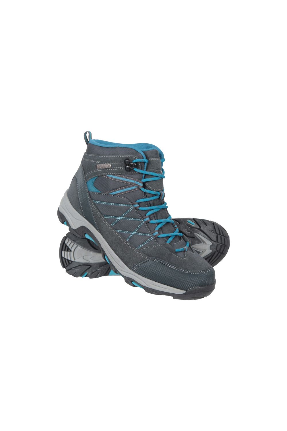 Grey Rapid Suede Waterproof Walking Boots, Image 5 of 5