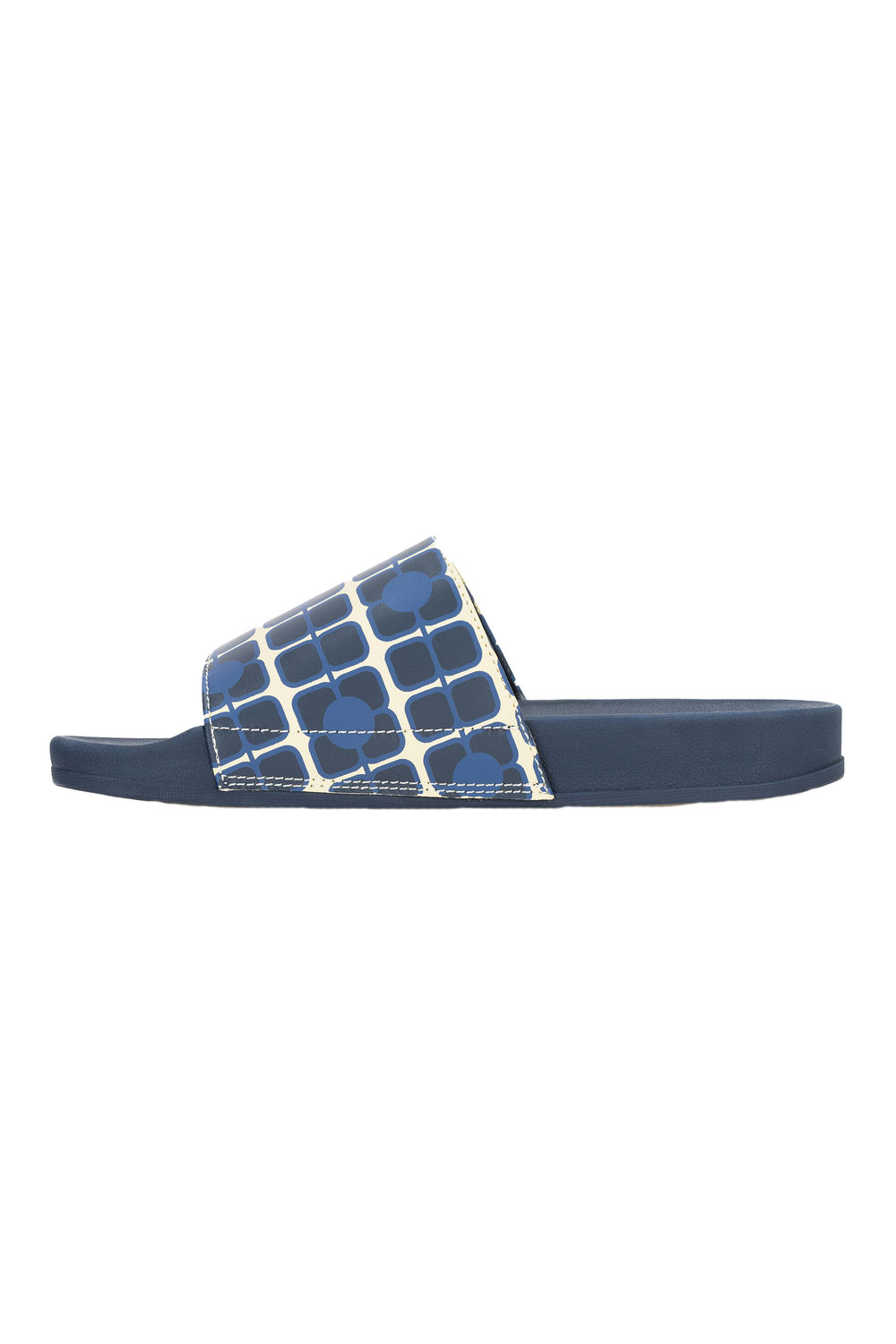 Navy Orla Kiely Giant Poppy Sliders, Image 3 of 6