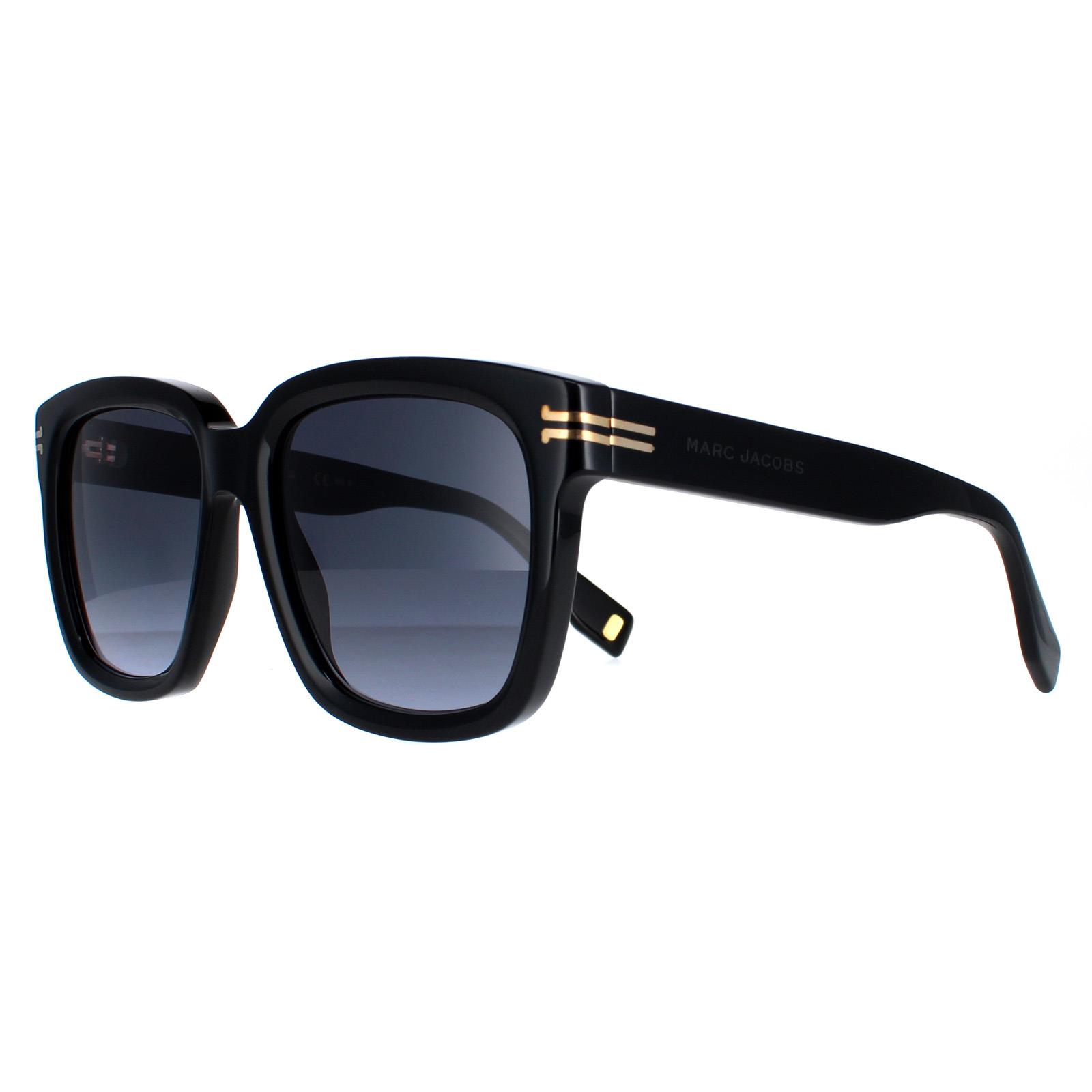 Black Marc Jacobs Black Square Black and Gold Grey Gradient 1035/S, Image 2 of 4
