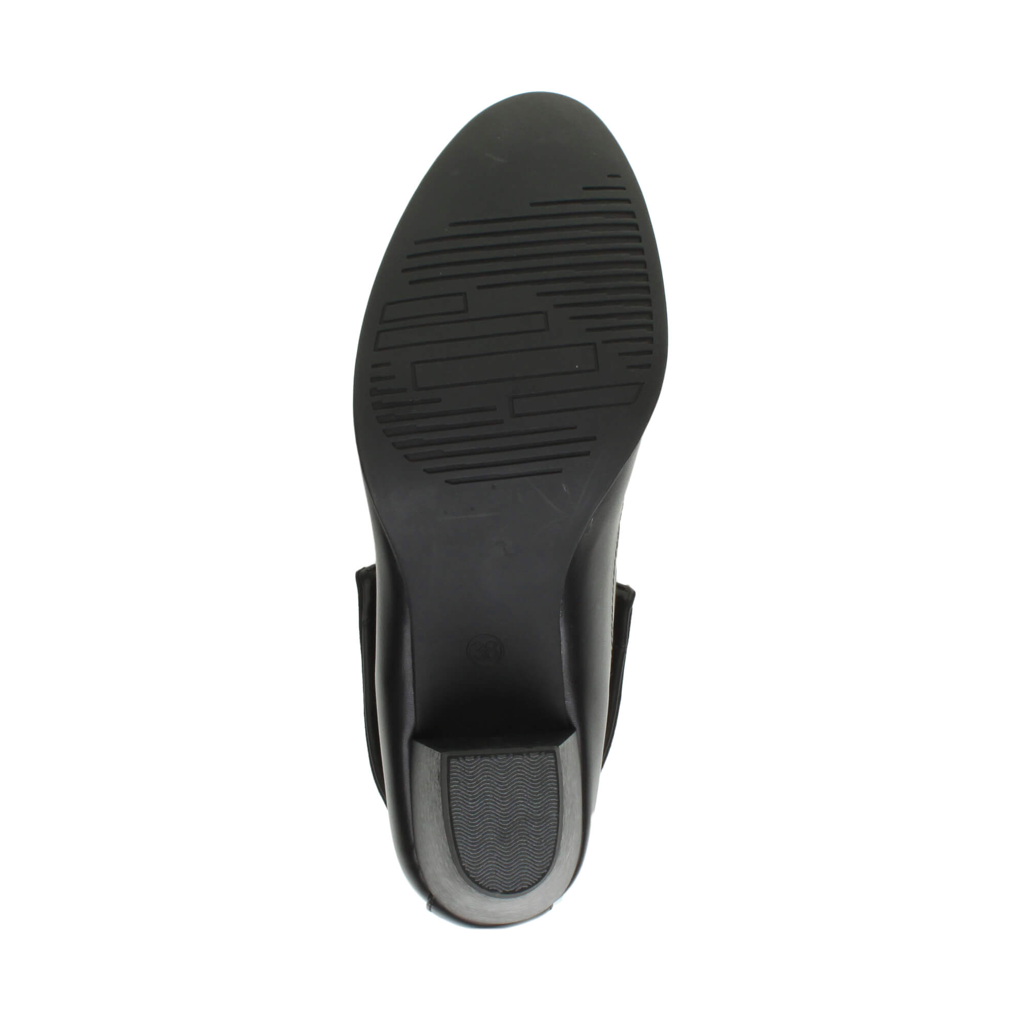 Black Mid Cuban Heel Pixie Lace Up Granny Ankle Boots, Image 8 of 8