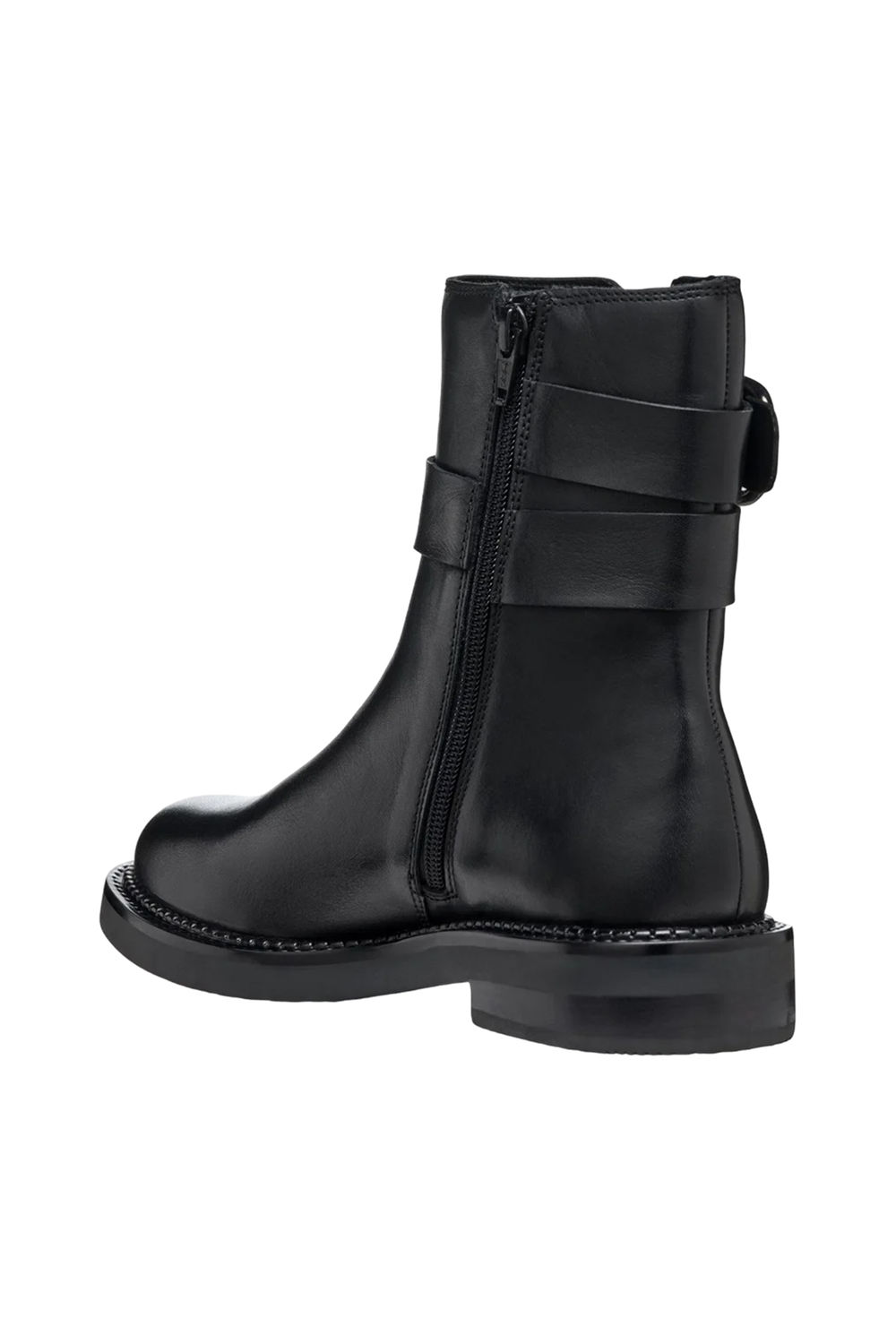 Black Serilda Patent Leather Ankle Boots, Image 6 of 6