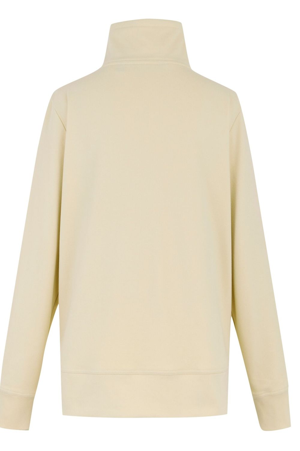 Cream Demmi Quarter Zip Fleece Top, Image 2 of 6