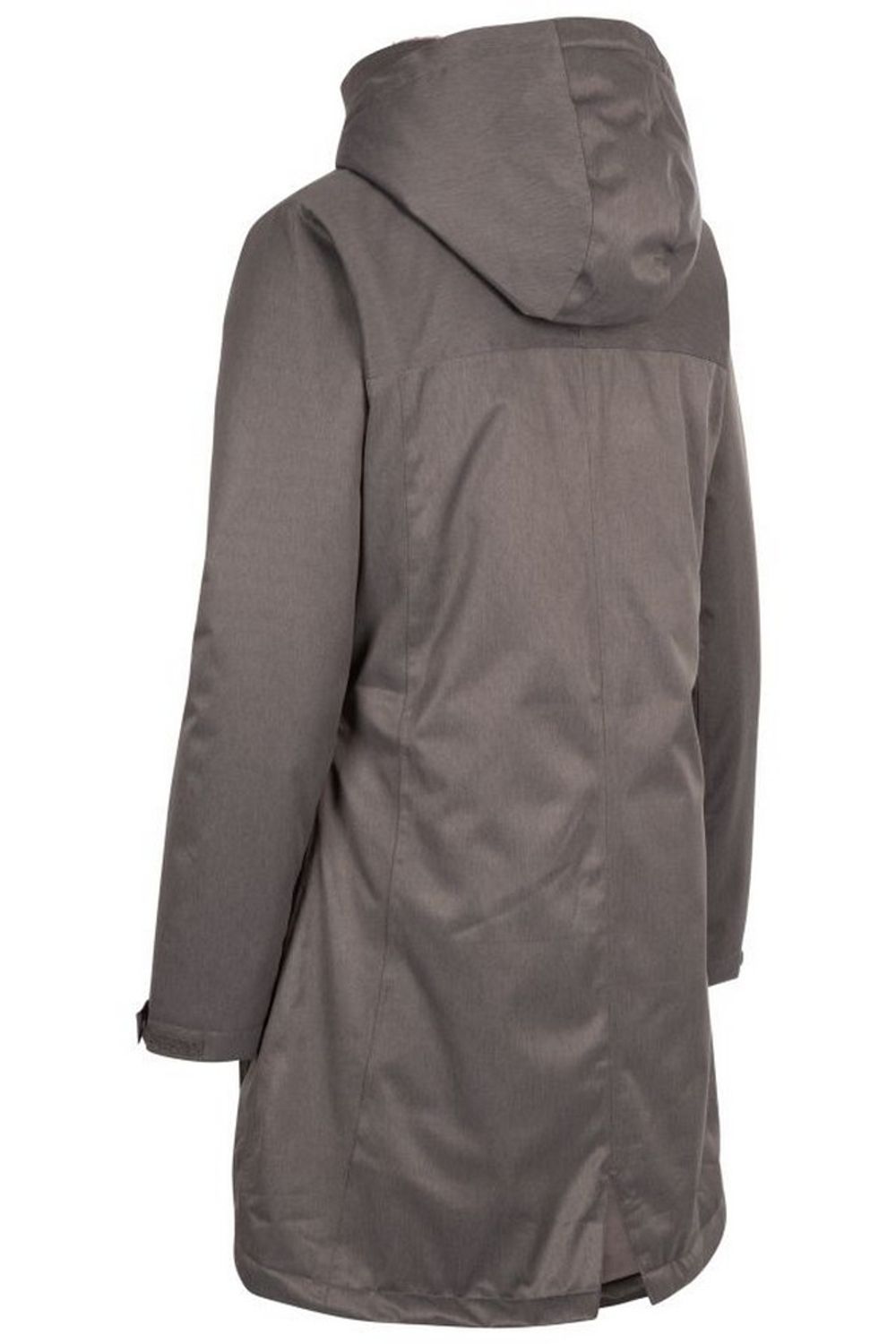 Dark Grey Trespass Dark Grey Wintry TP75 Waterproof Jacket, Image 2 of 8