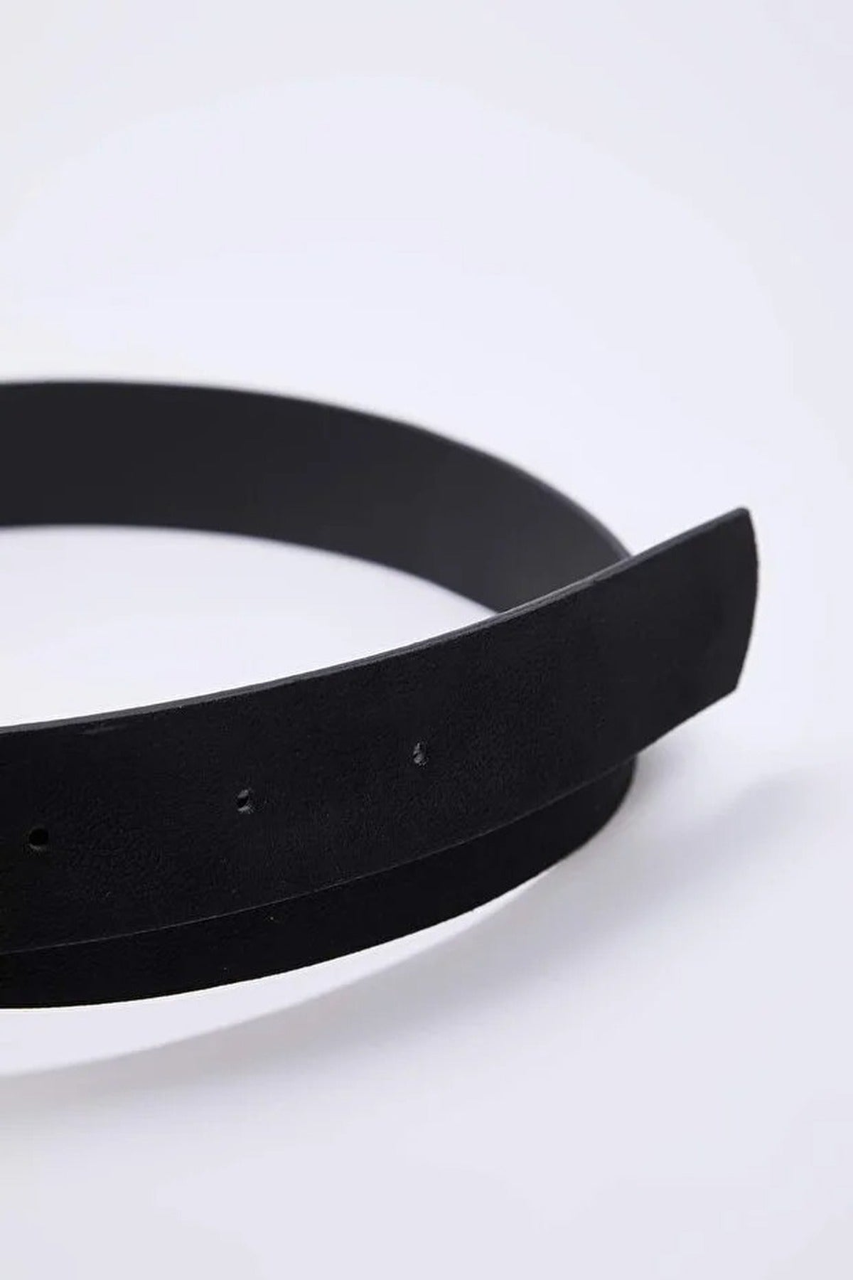 Black Square Buckle Detail Women’s Belt, Image 3 of 3