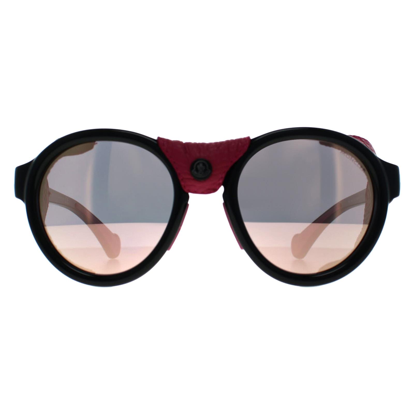 Black Round Shiny Black Pink Smoke Mirror ML0046, Image 1 of 3