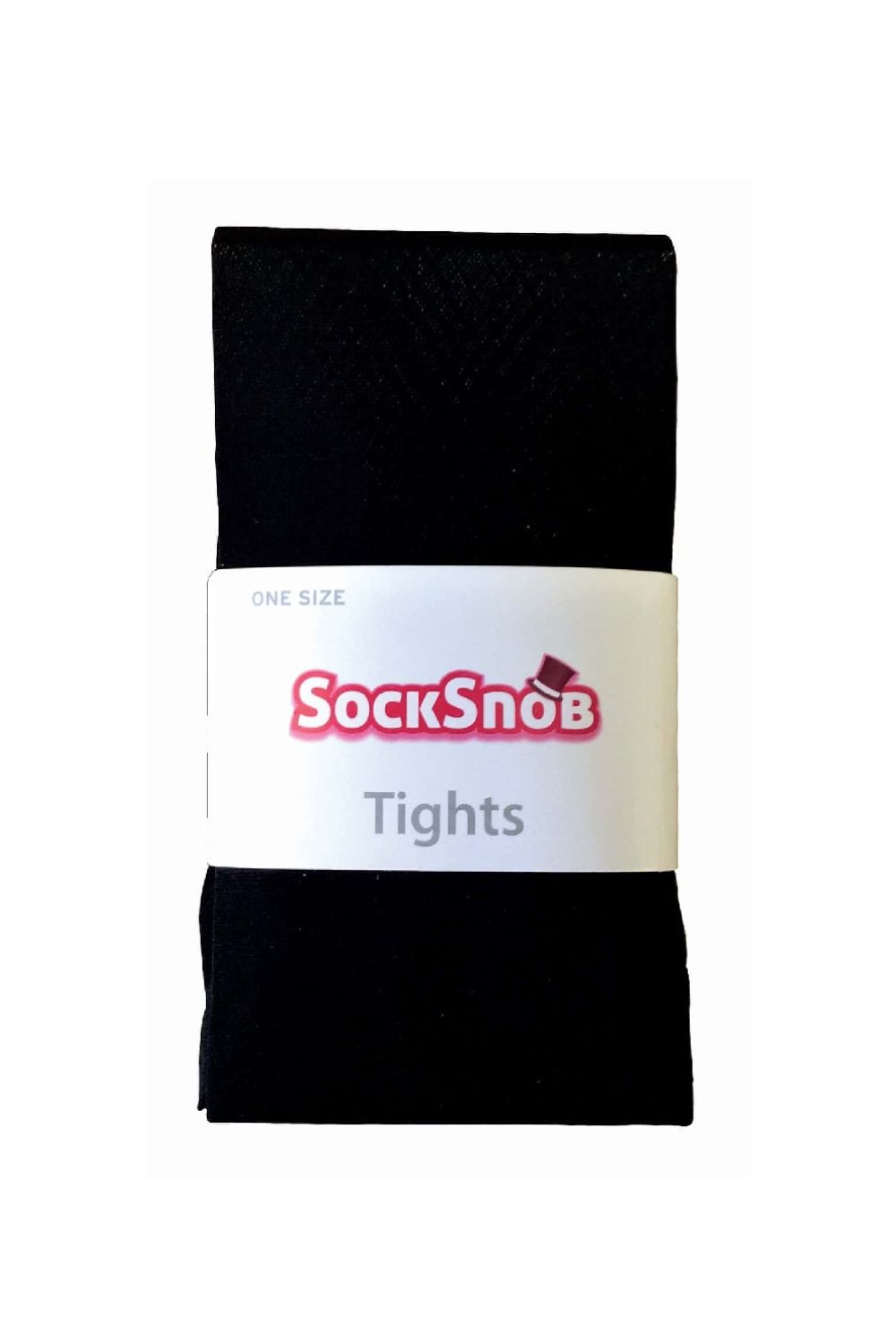 Black 80 Denier Opaque Plain Coloured Tights, Image 2 of 5