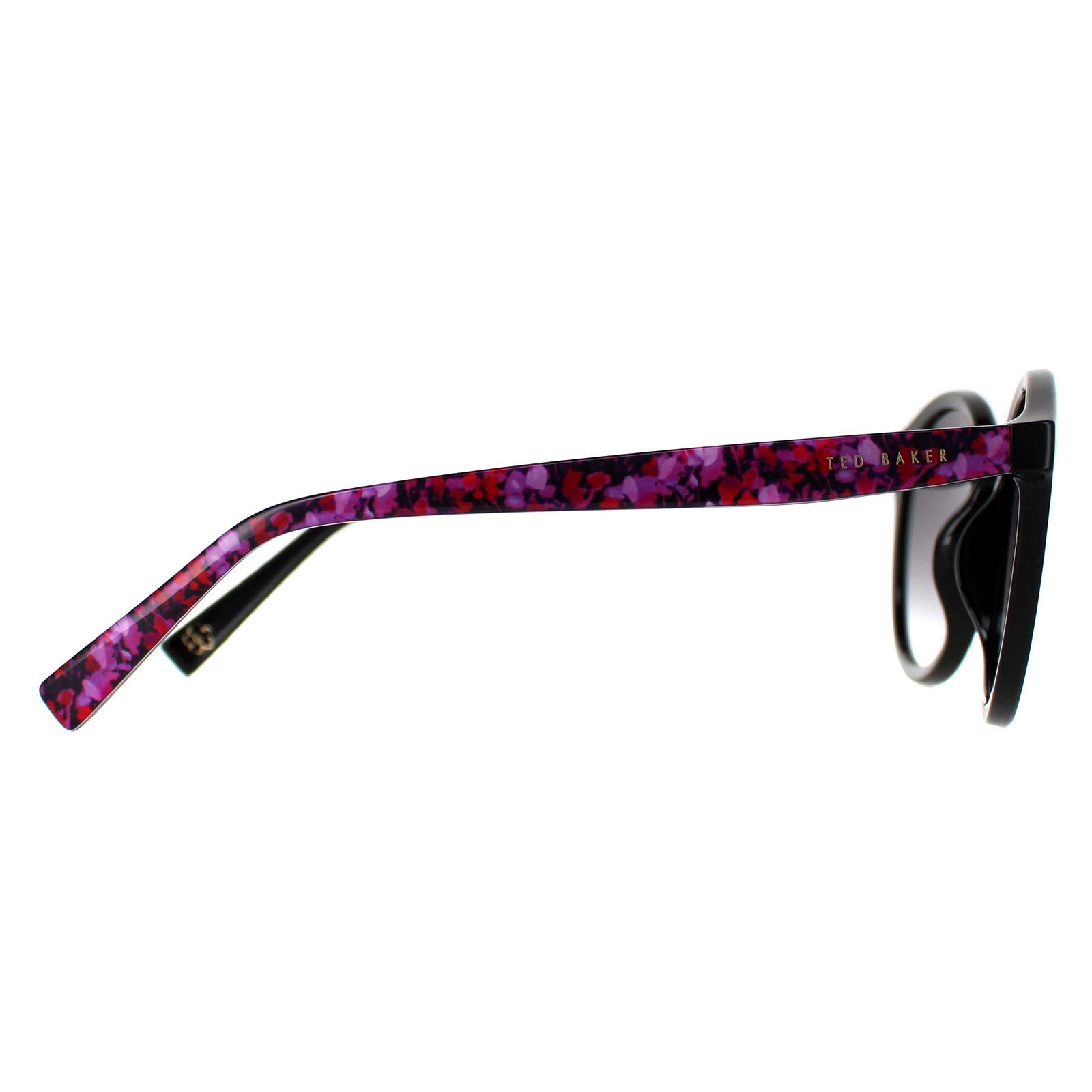 Black Ted Baker Black Round Black Black Gradient TB1677 Fleur, Image 4 of 4