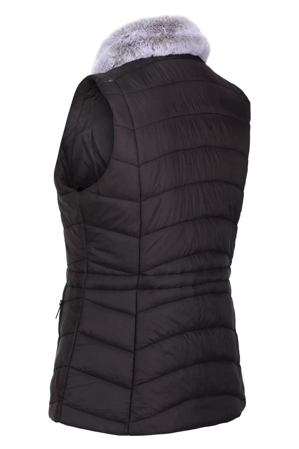 Black Walless Insulated Body Warmer, Image 4 of 4