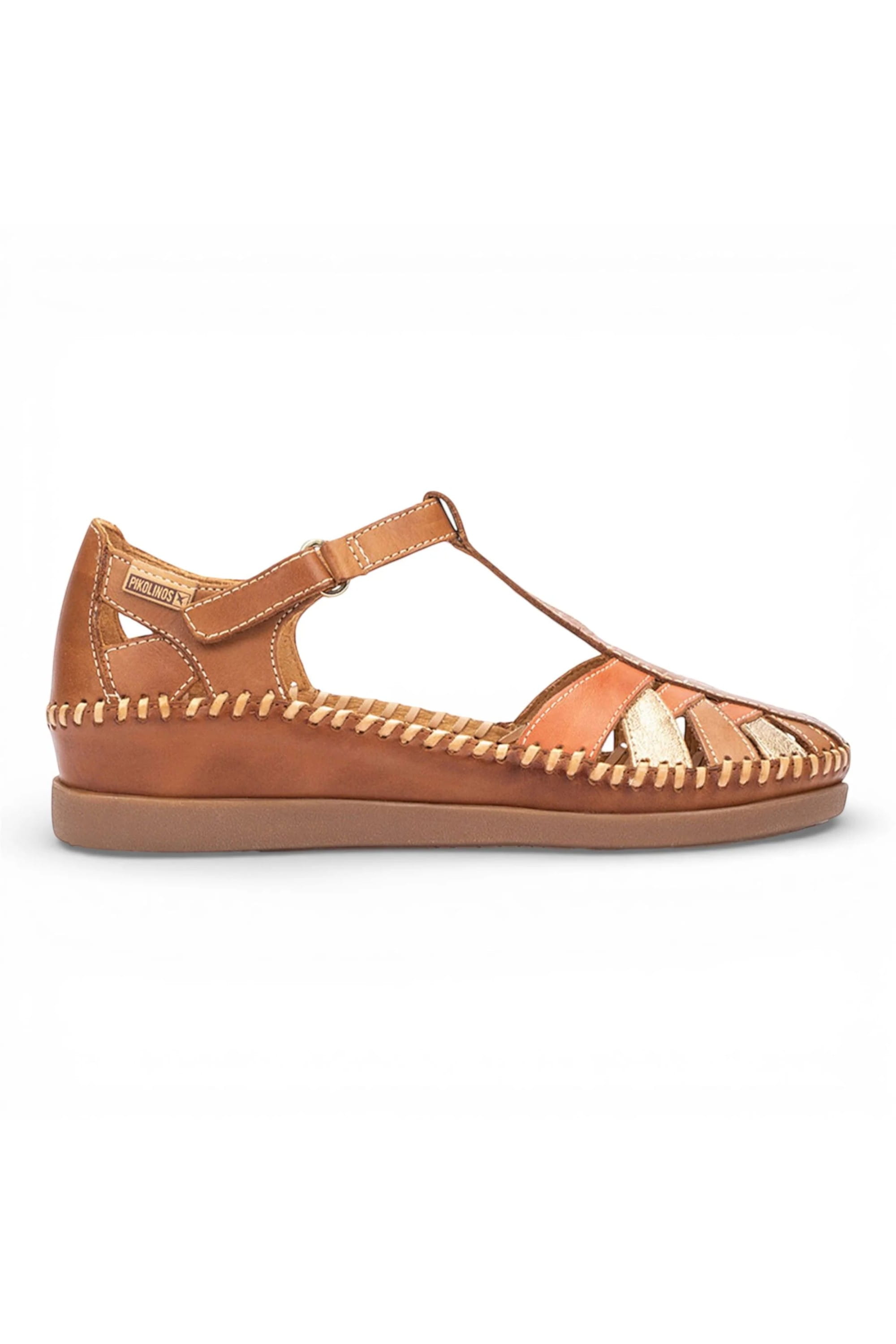 Brown Womens Soft Semi-Open Sandal-W8K-0705C1, Image 1 of 8
