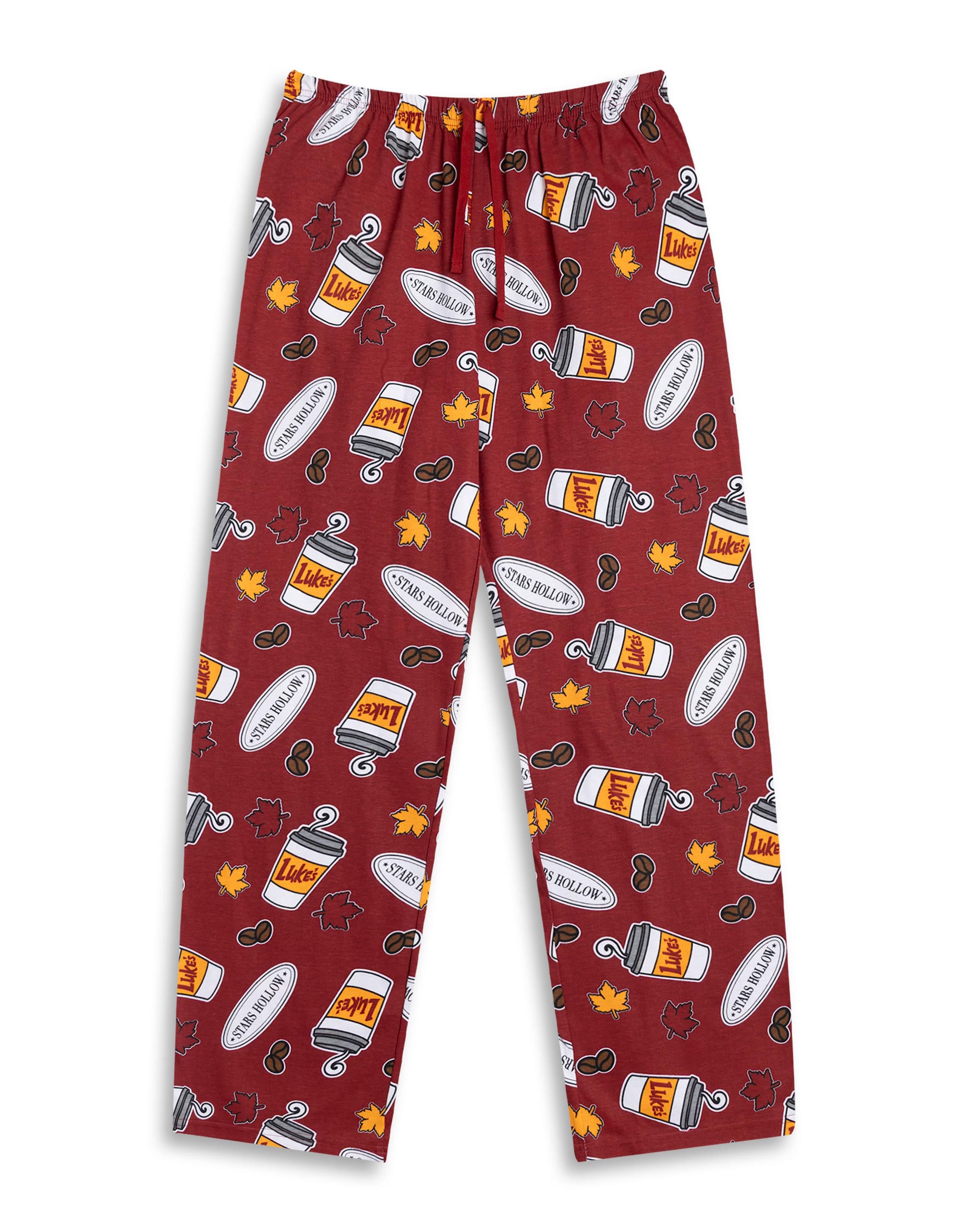 Multi Gilmore Girls Stars Hollow X-Small Pyjama Set, Image 4 of 6