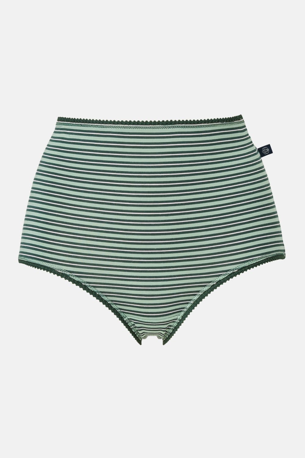 Multi British Boxers Multi Pack of Four "Juniper" Bamboo Full Briefs, Image 4 of 5