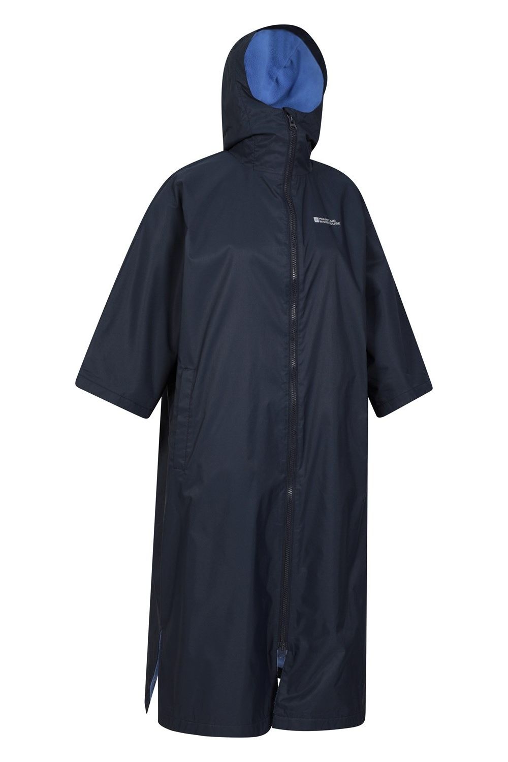 Navy Coastline Water Resistant Robe, Image 4 of 5