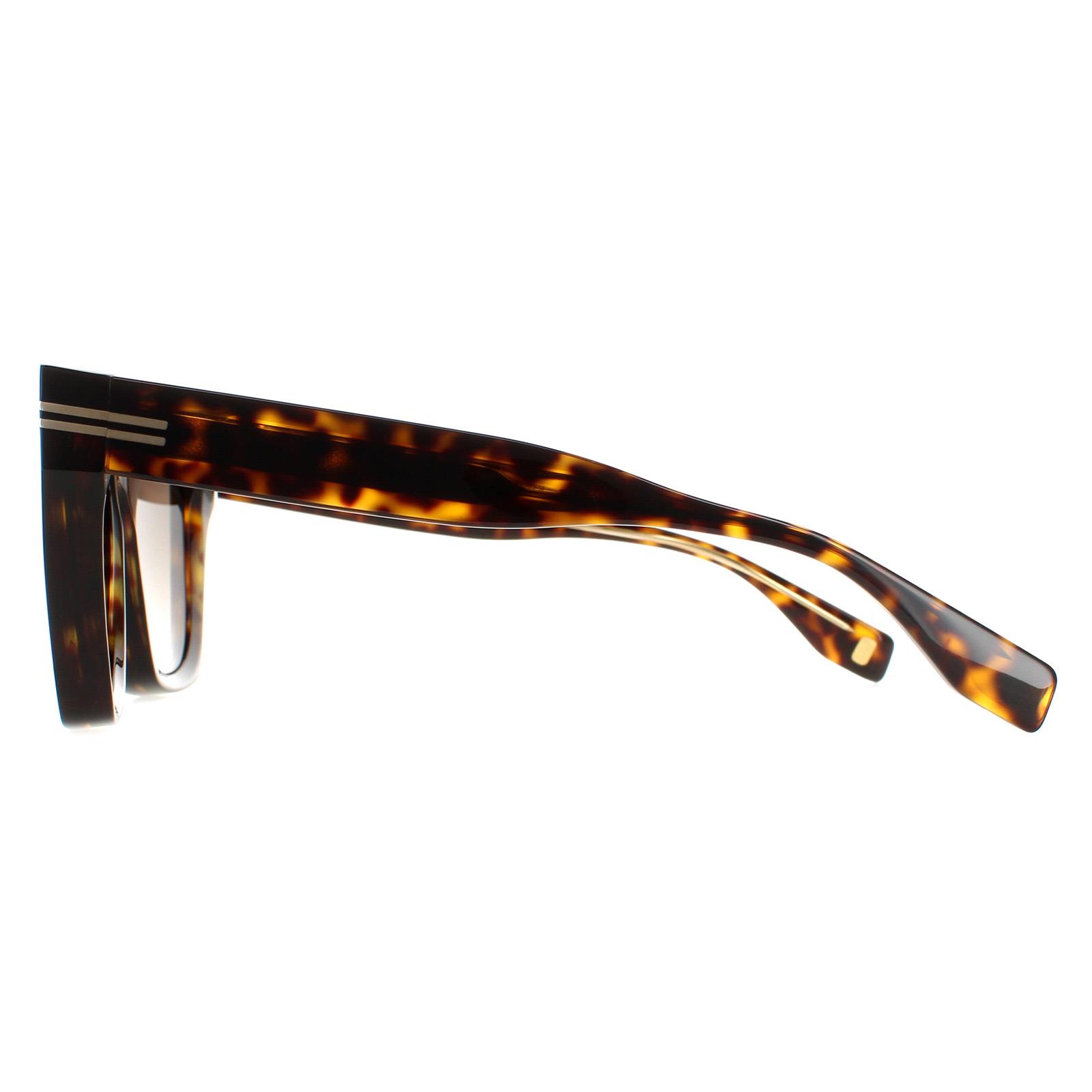 Brown Square Havana Crystal Brown Gradient MJ 1000/S, Image 3 of 4