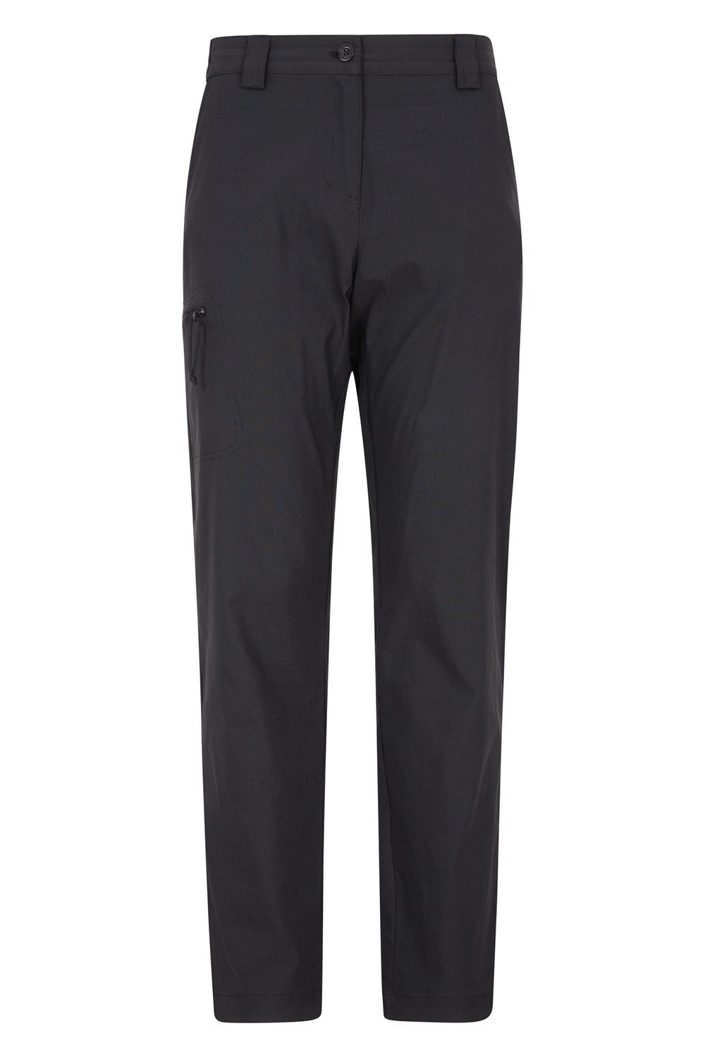Black Stretch Hiking Trousers