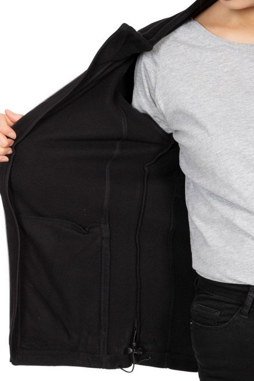 Black Nonstop Fleece Jacket, Image 3 of 8
