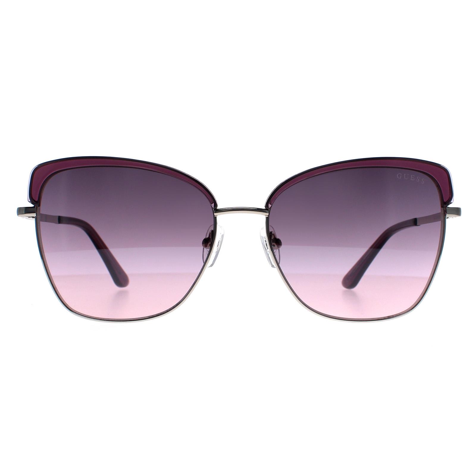 Purple Guess Purple Square Violet Bordeaux Mirror GU7738, Image 1 of 4