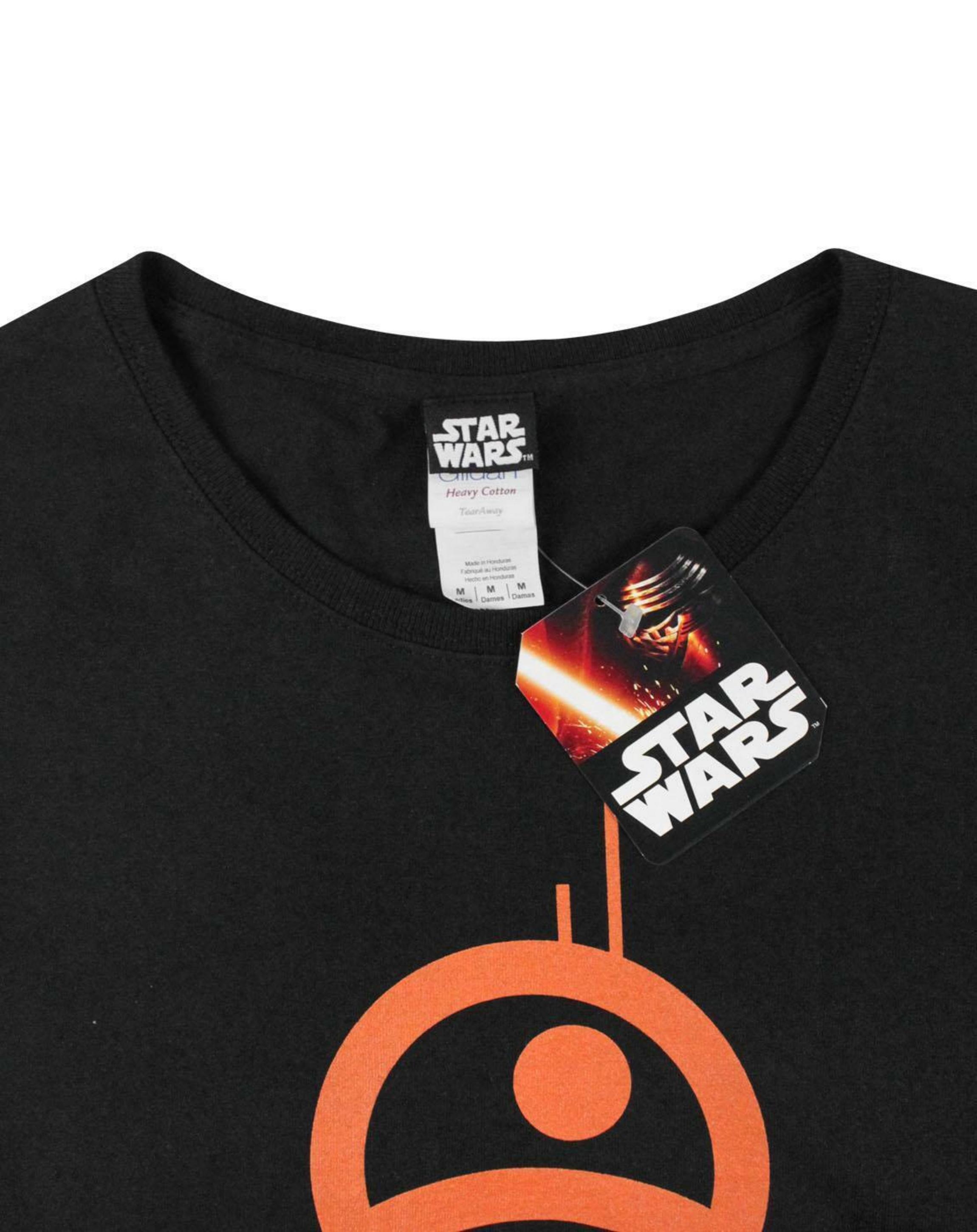 Black Star Wars Force Awakens Astromech T-Shirt, Image 4 of 4