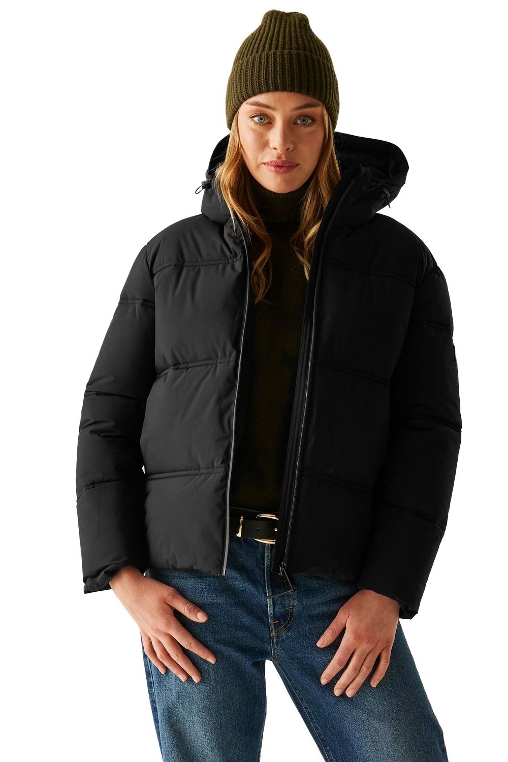 Black Regatta Black Roxienne Padded Jacket, Image 5 of 5