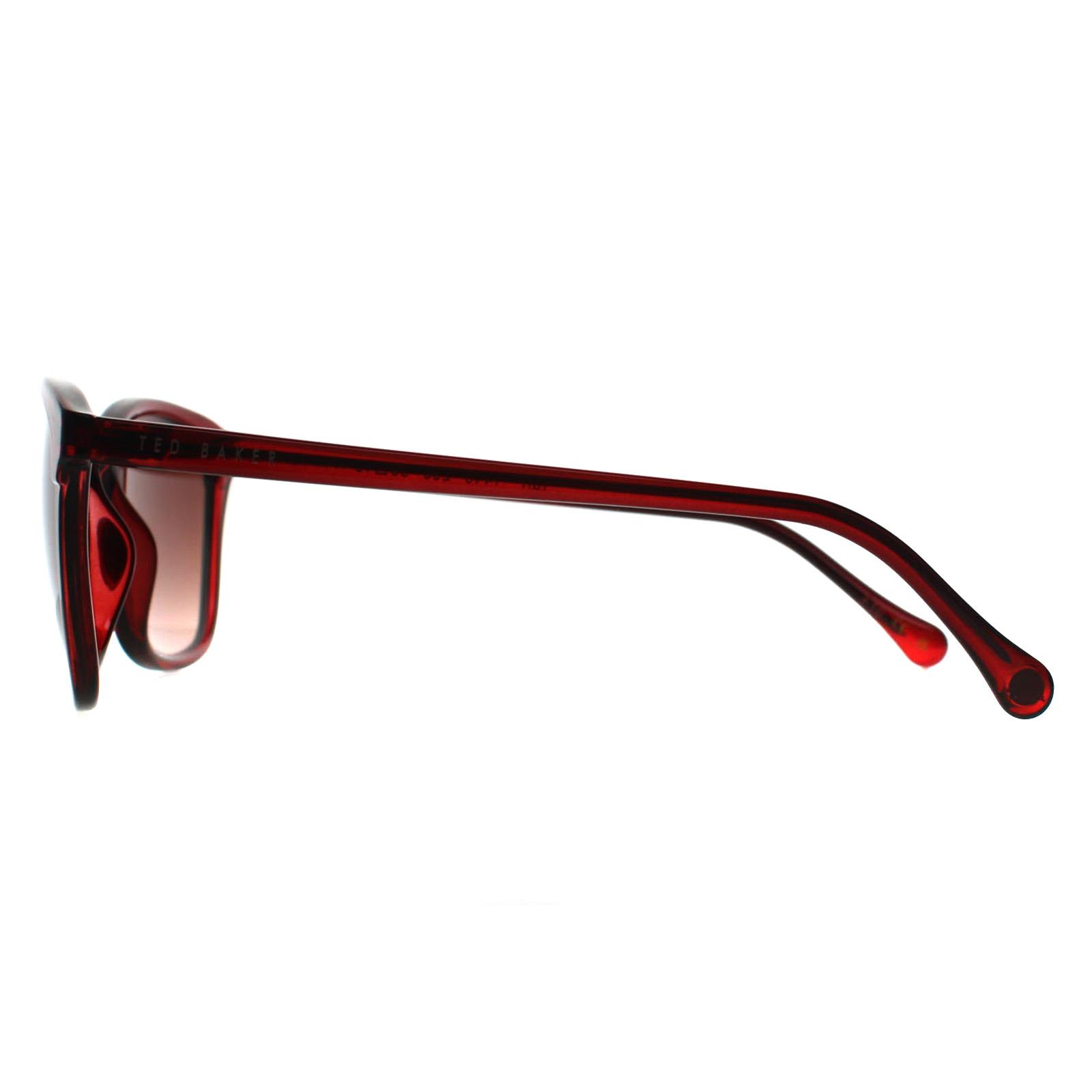 Red Ted Baker Red Square Burgundy Brown TB1440 Tari, Image 3 of 3