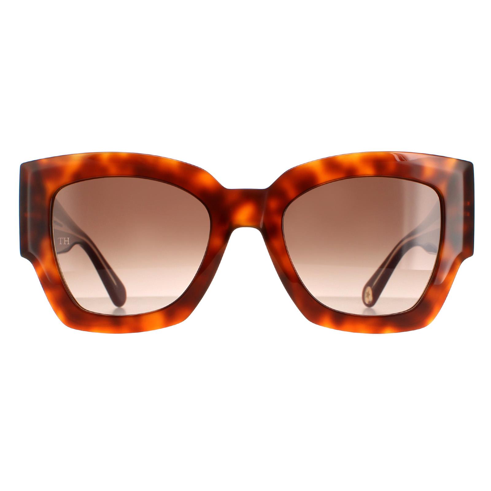Brown Square Havana Honey Brown Gradient TH 1862/S, Image 1 of 4