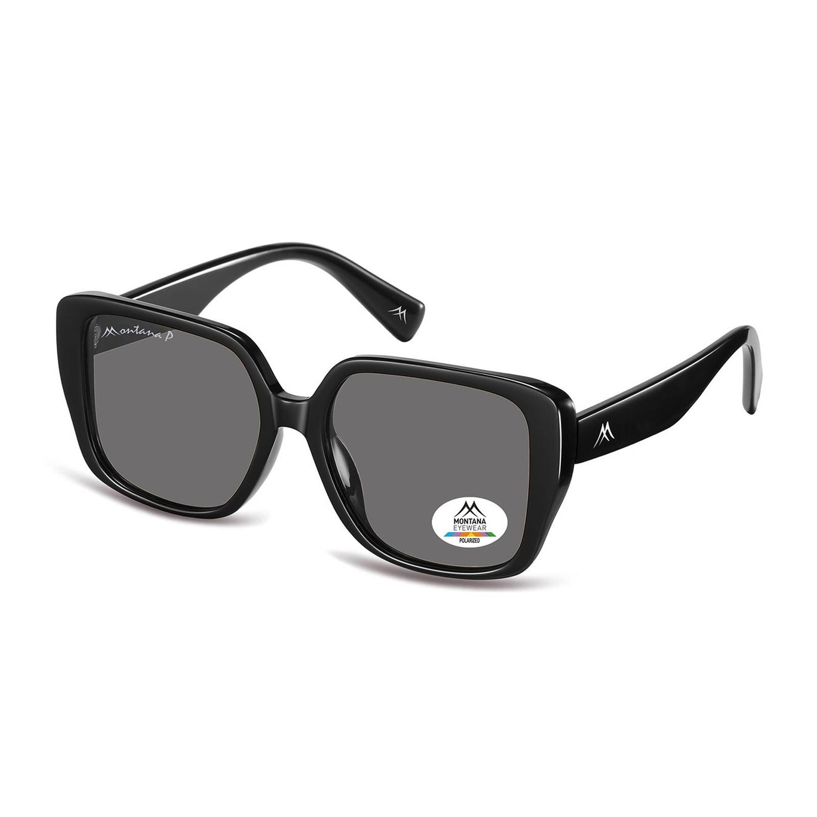 Black Montana Black Square Black Grey Polarized MP179, Image 2 of 3
