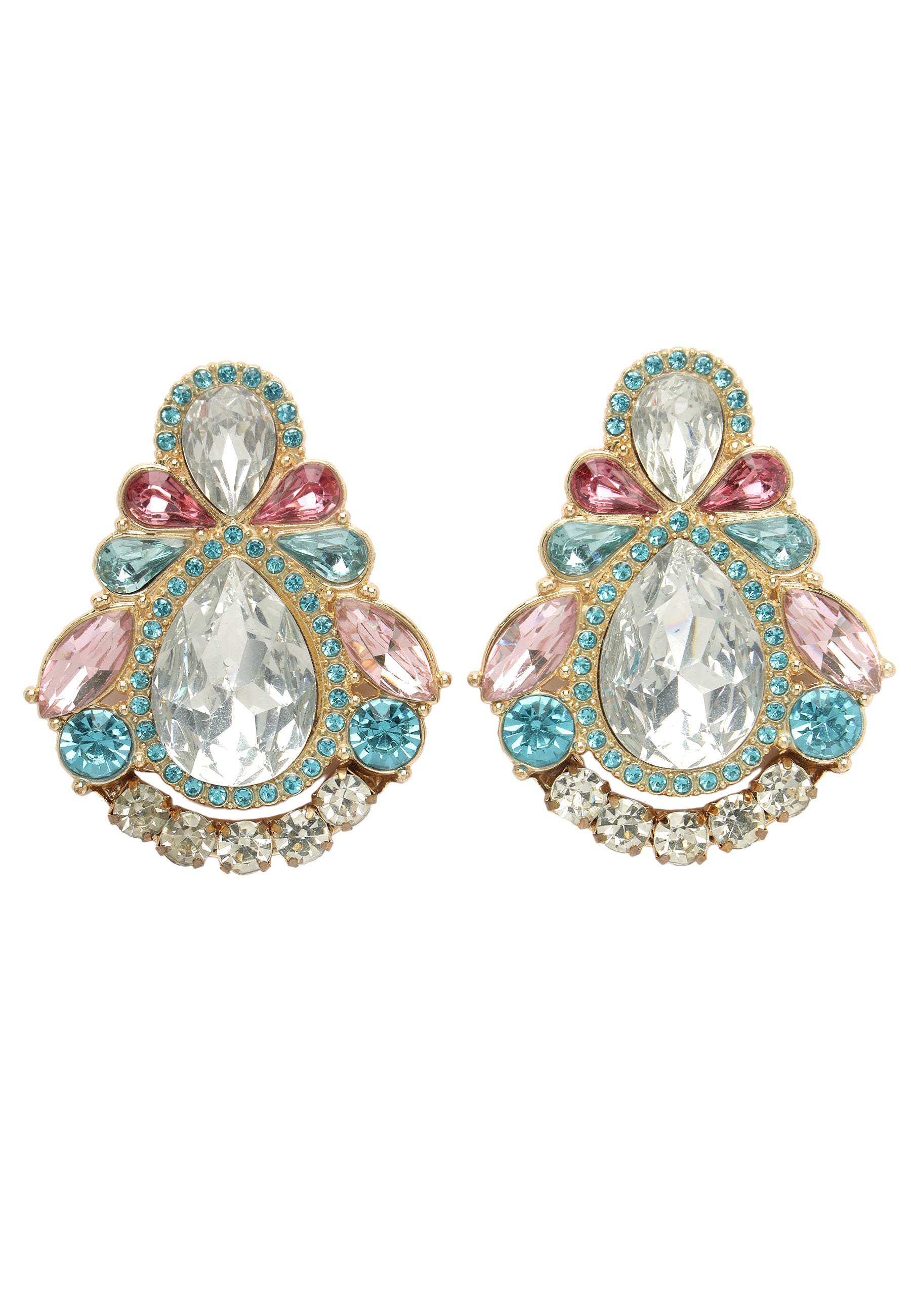 Black Diva Collection Iconic Petal Studs