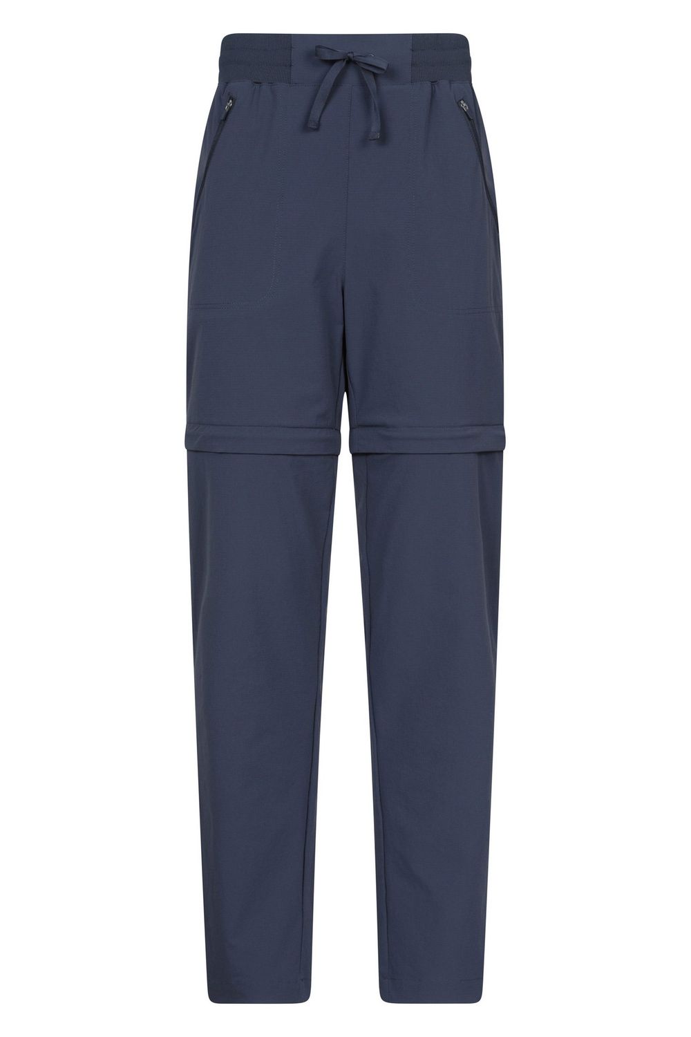 Navy Mountain Warehouse Navy Explorer ZipOff Trousers, Image 1 of 4