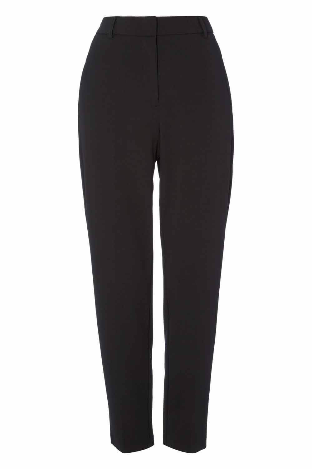 Black Tailored Straight Trouser, Image 6 of 5