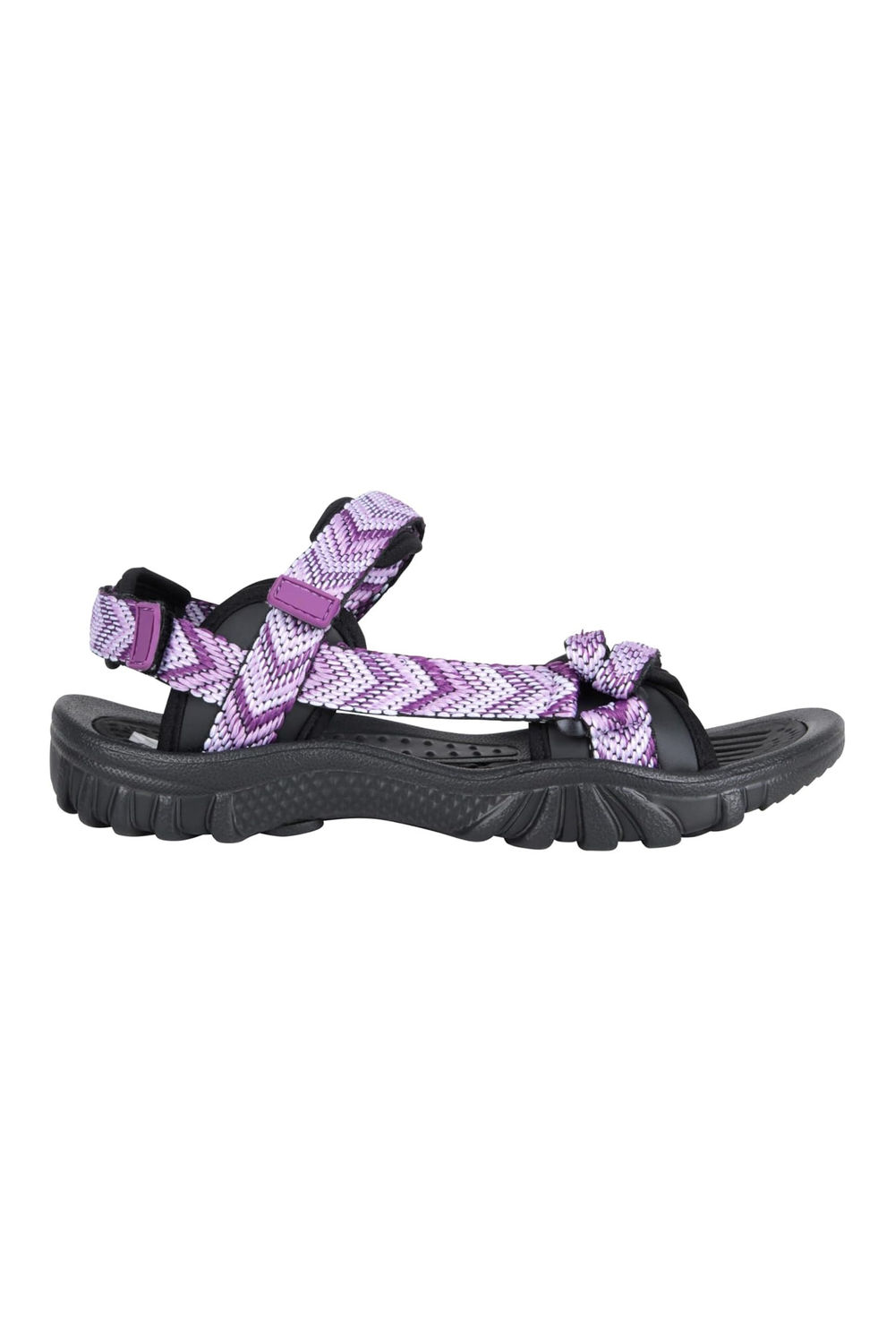 Purple Cyprus Chevron Sandals, Image 4 of 6