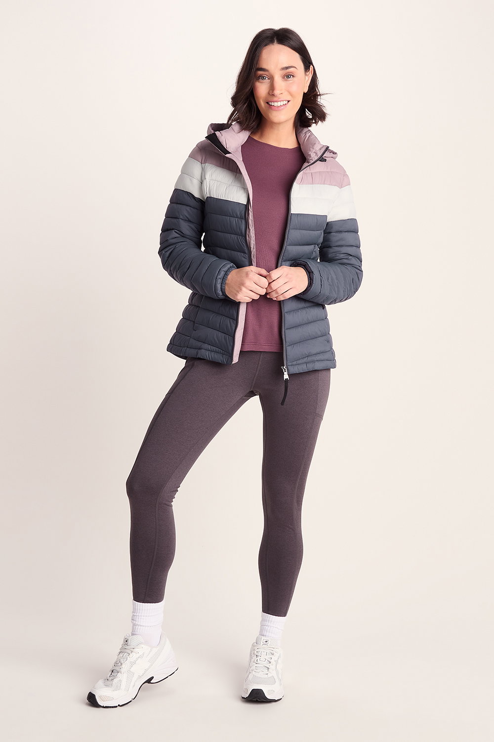 Blue Garriston Lightweight Padded Jacket, Image 4 of 6