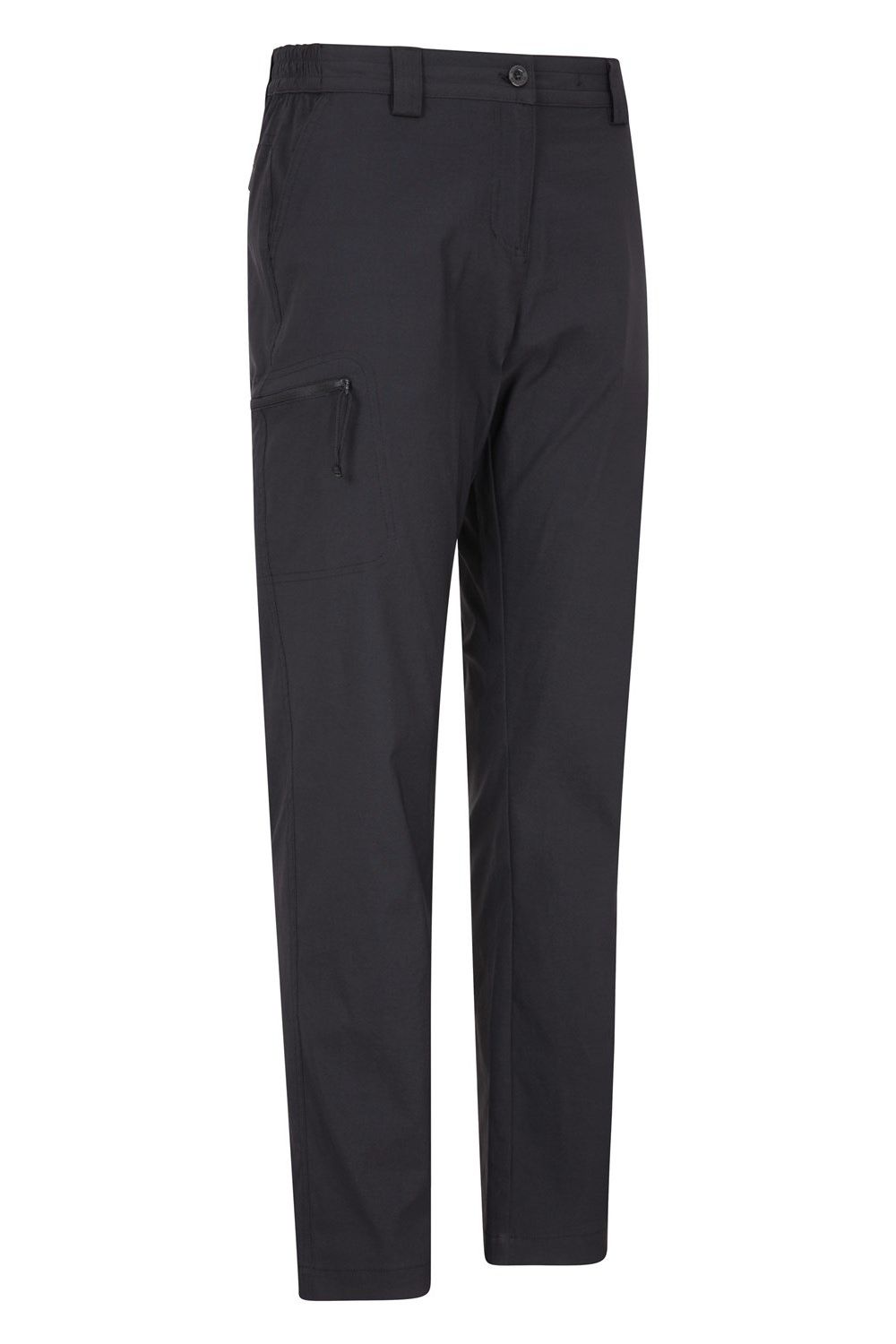Black Stretch Hiking Trousers, Image 4 of 4