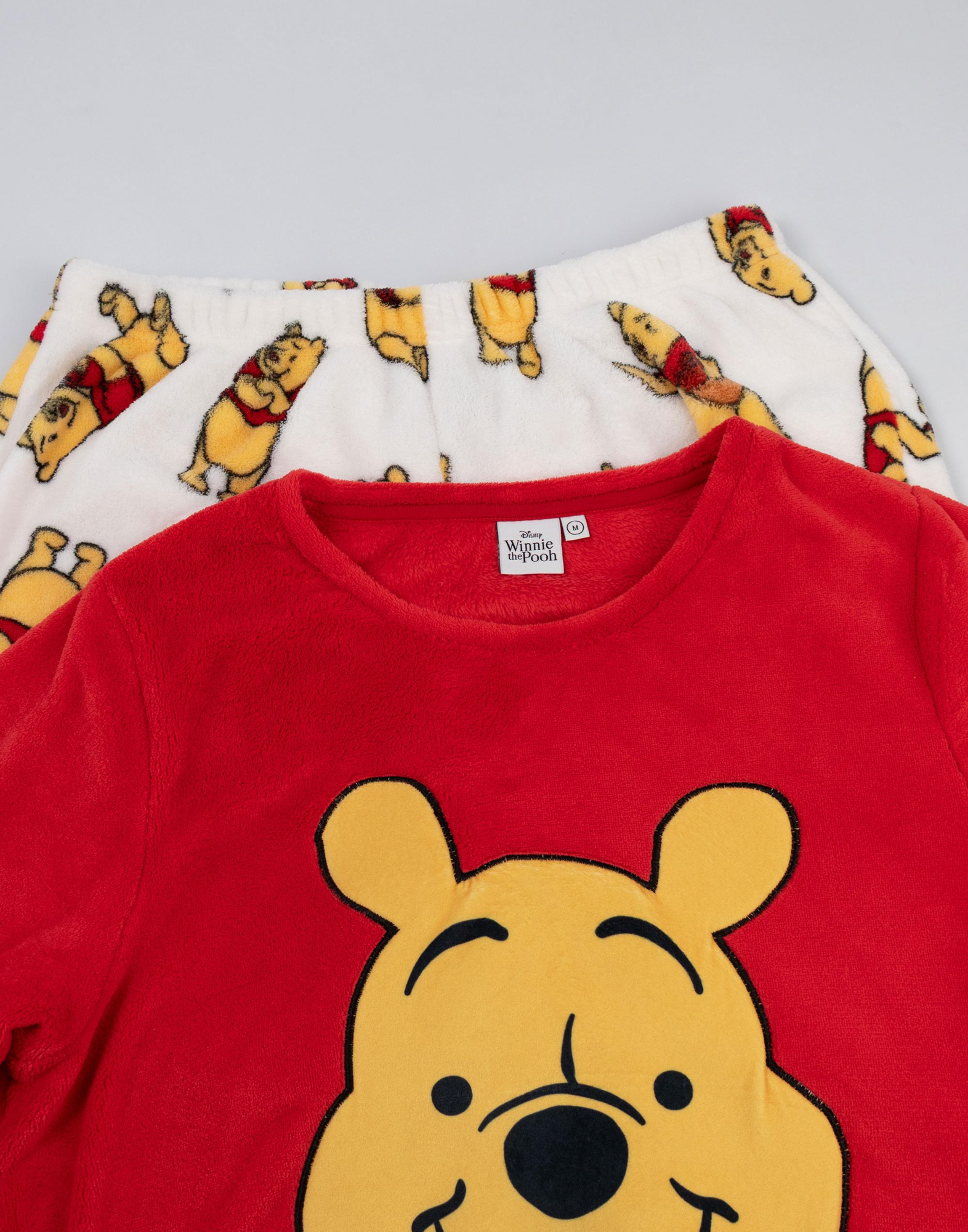 Red Winnie the Pooh Bear Pyjama Set, Image 4 of 6