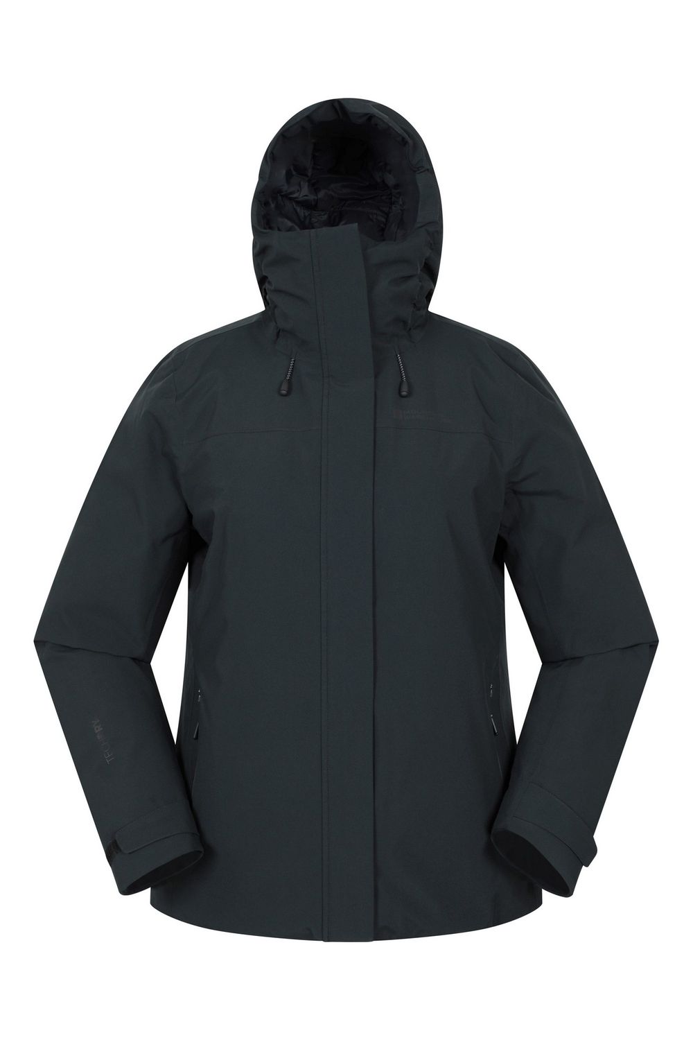 Black Mallory Short Waterproof Padded Jacket, Image 1 of 5