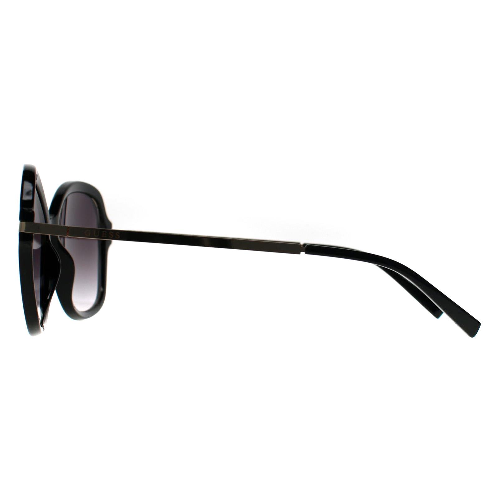 Black Guess Black Butterfly Shiny Black Grey Gradient GF0352, Image 3 of 3