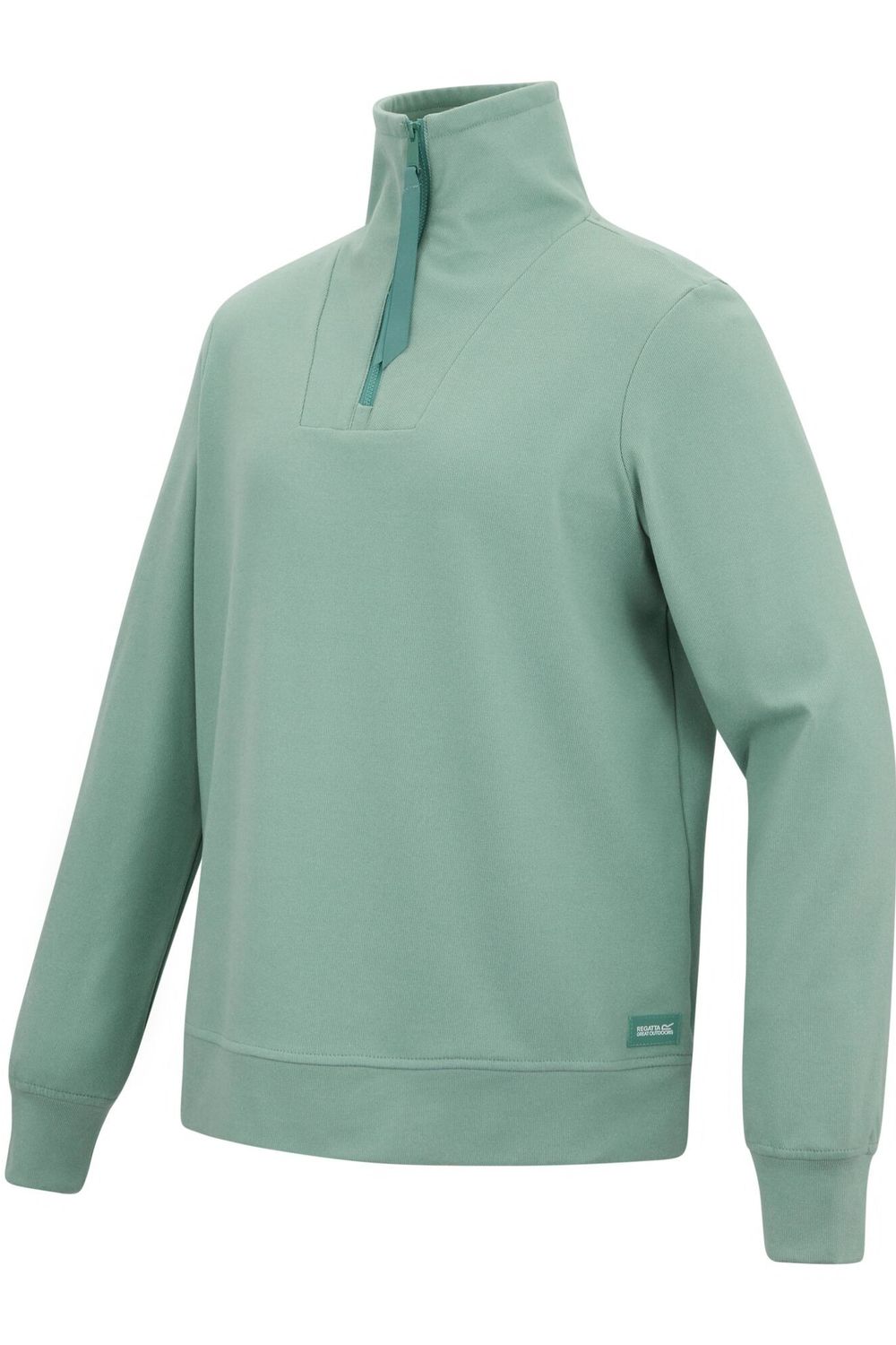 Olive Demmi Quarter Zip Fleece Top, Image 3 of 6