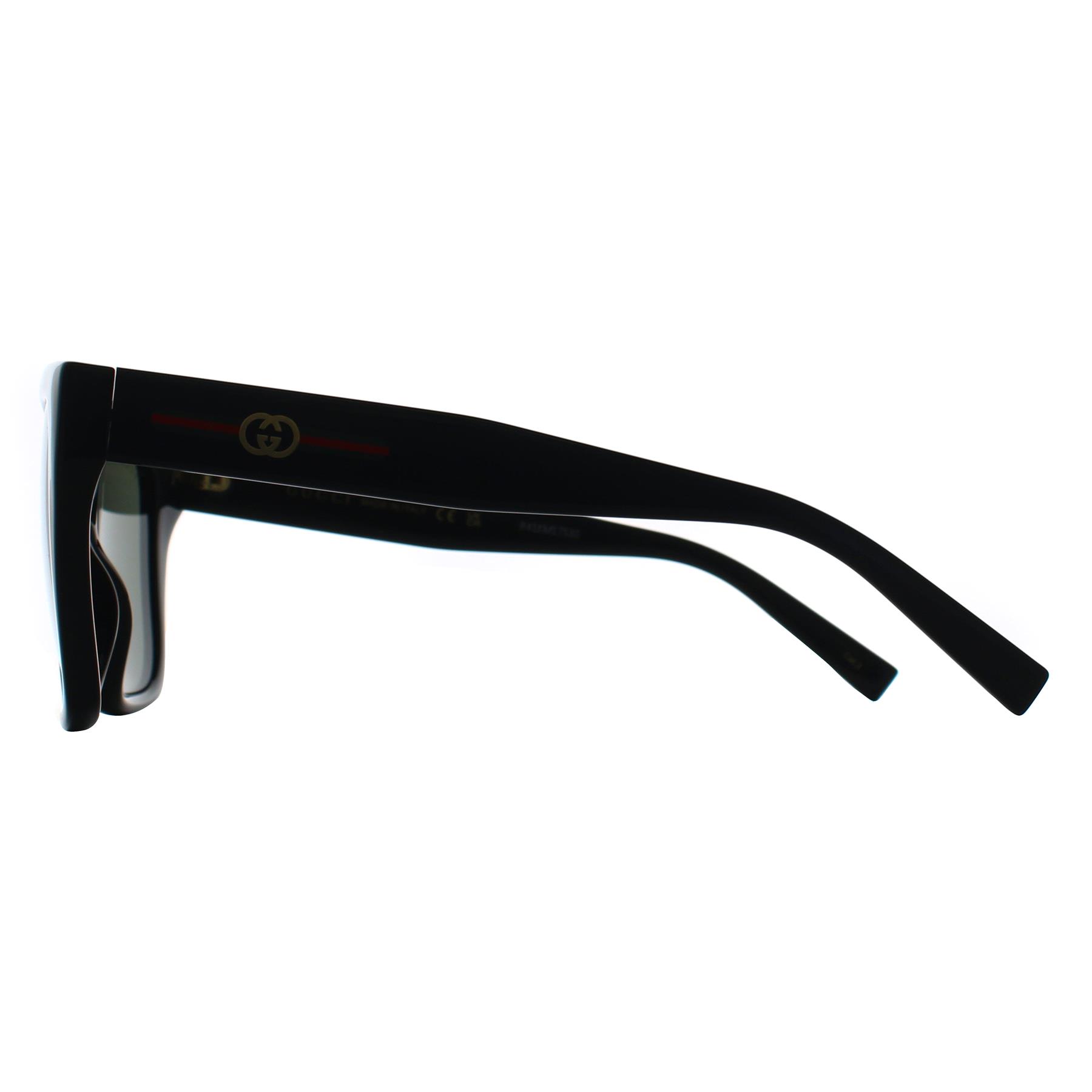 Black Gucci Black Square Black Grey GG2102S, Image 3 of 3
