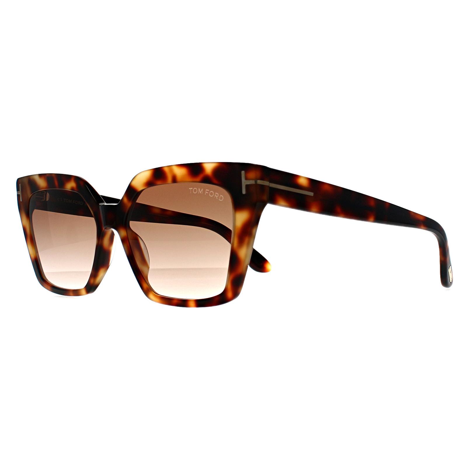 Brown Cat Eye Shiny Havana Brown Gradient Winona FT1030, Image 2 of 3