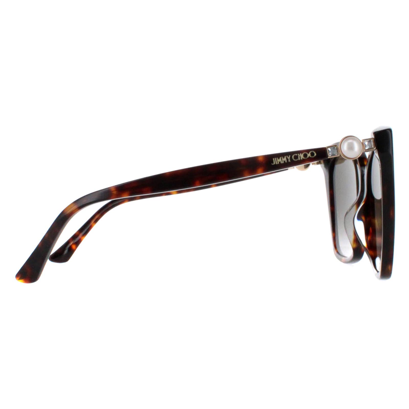 Brown Jimmy Choo Brown Cat Eye Havana Brown Gradient RUA/G/S, Image 4 of 4