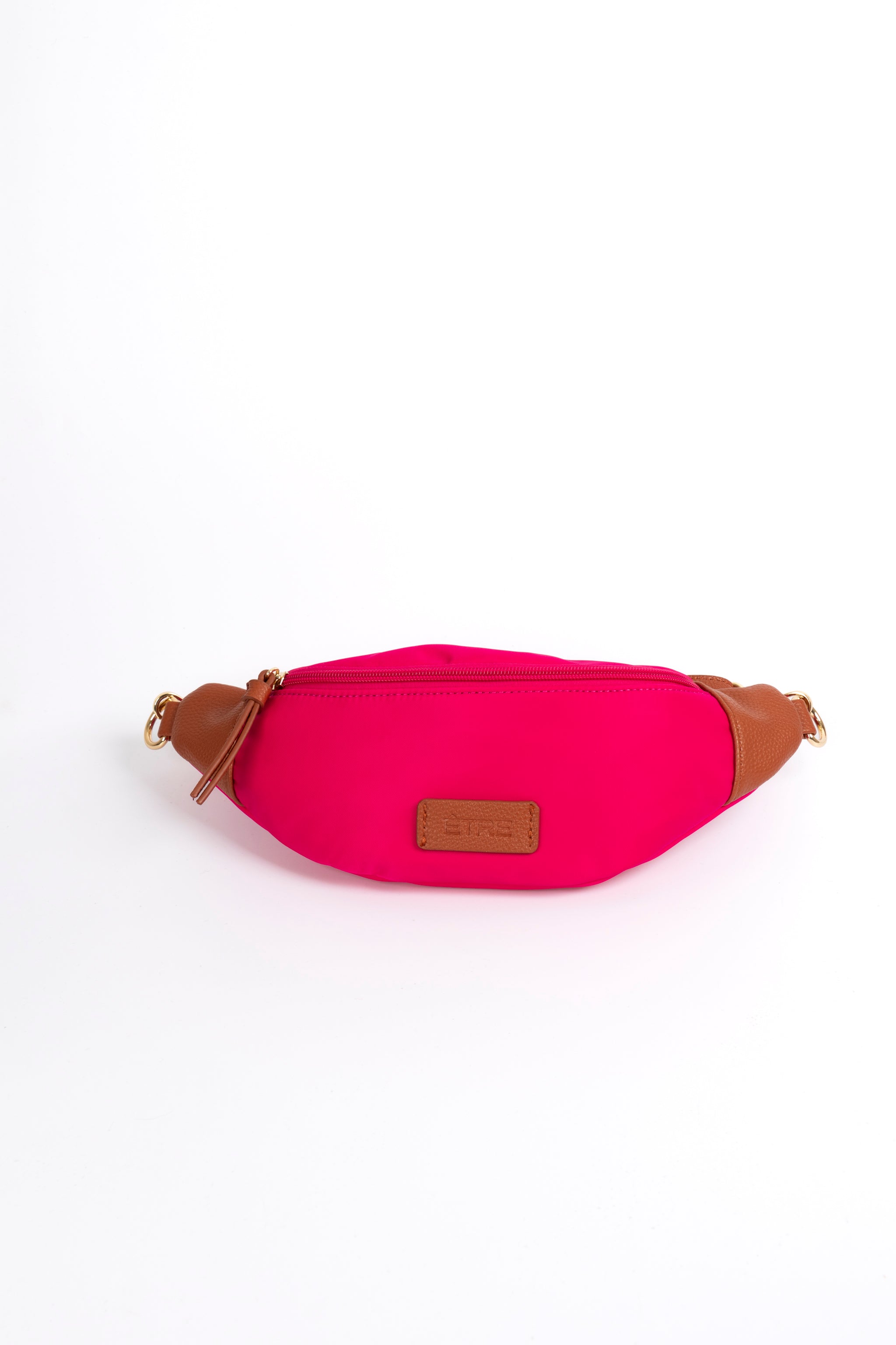 Pink Compact Crossbody Bum Bag, Image 2 of 3