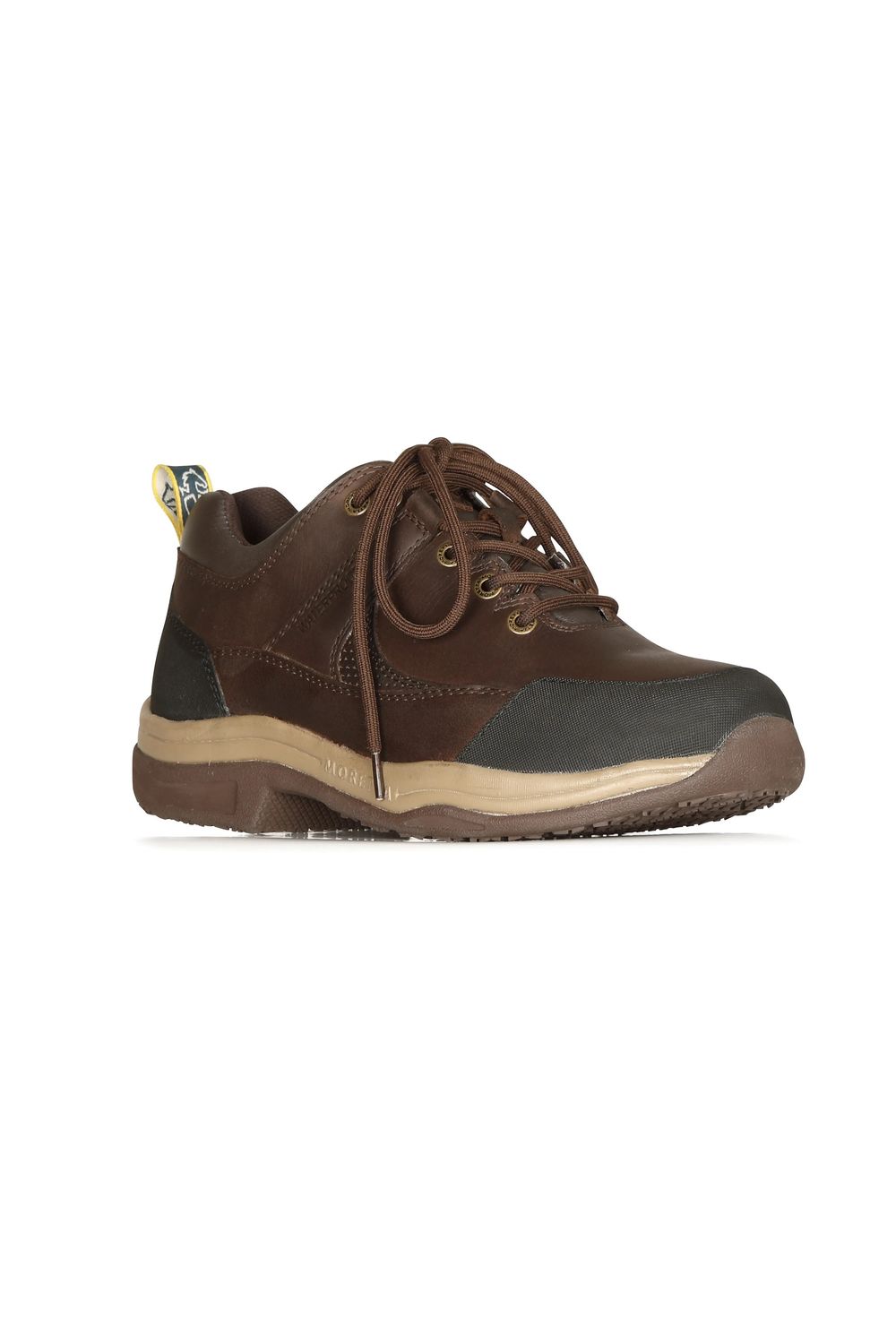 Brown Norvara XGRIP Buffalo Leather Trainers, Image 1 of 4