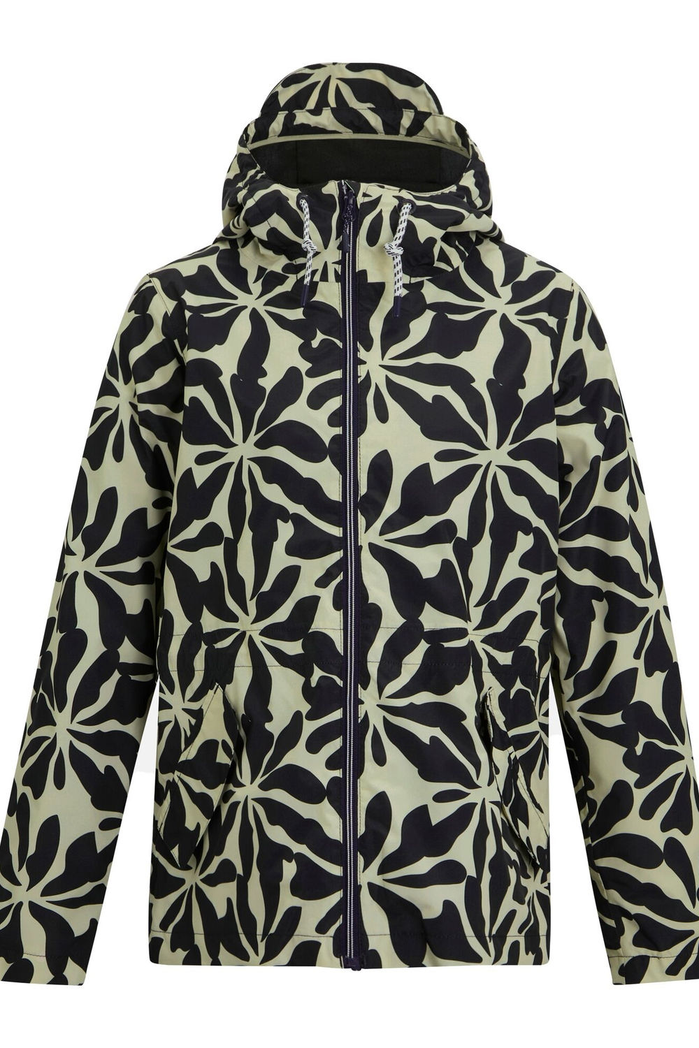 Multi Bayletta Abstract Floral Waterproof Jacket, Image 2 of 3