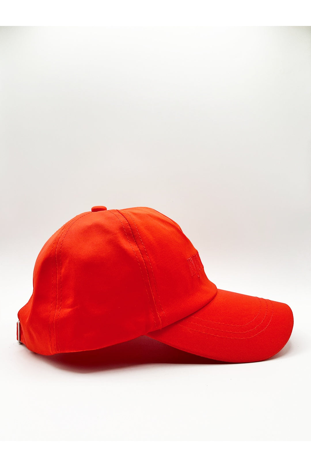 Orange Embroidered Baseball Cap in Setting Sun, Image 6 of 7