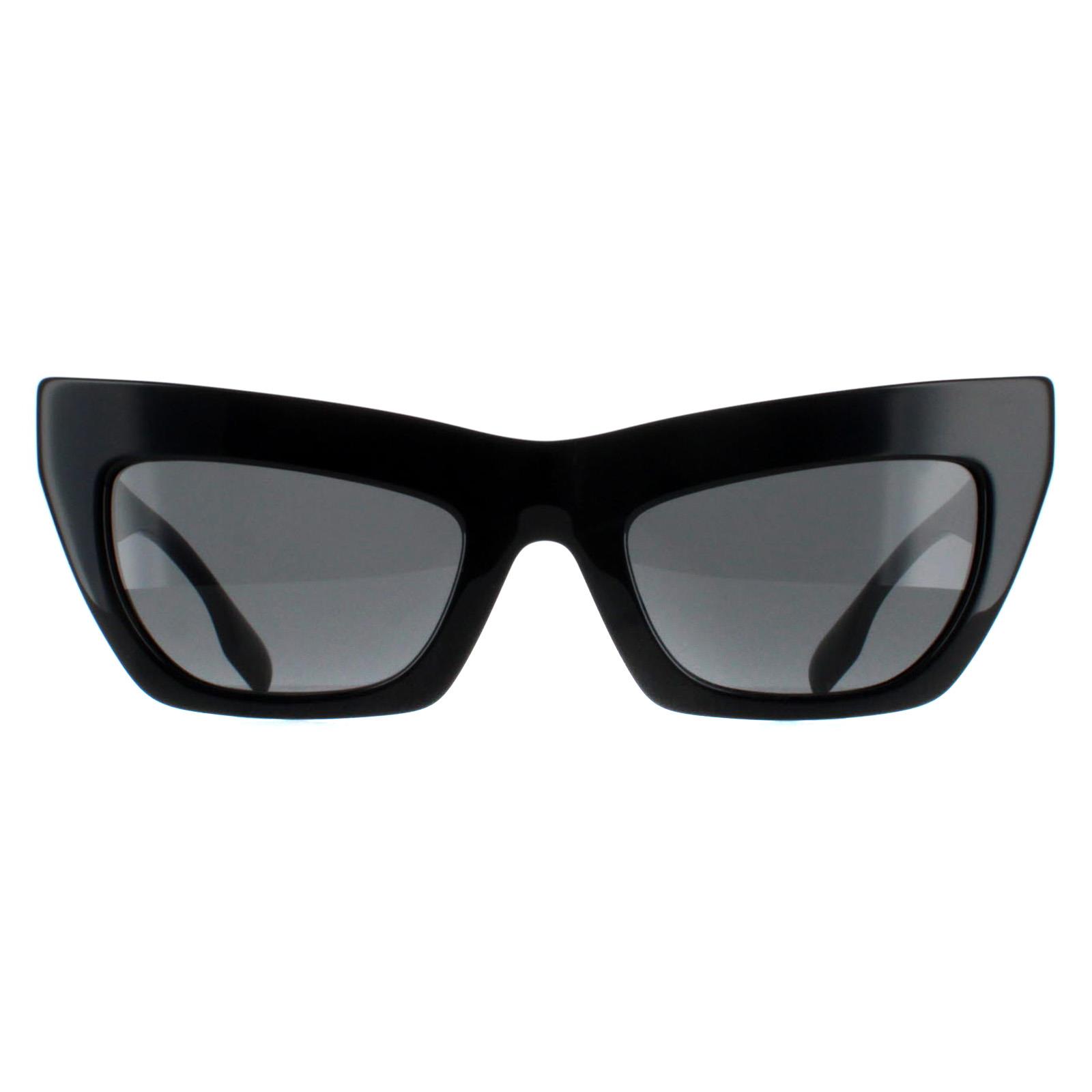 Black Burberry Black Cat Eye Black Dark Grey BE4405, Image 1 of 4