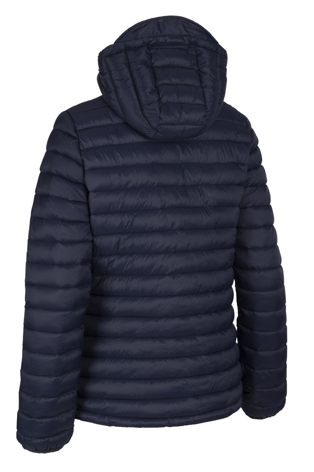 Navy Trespass Navy Lenka Hooded Padded Jacket, Image 2 of 2