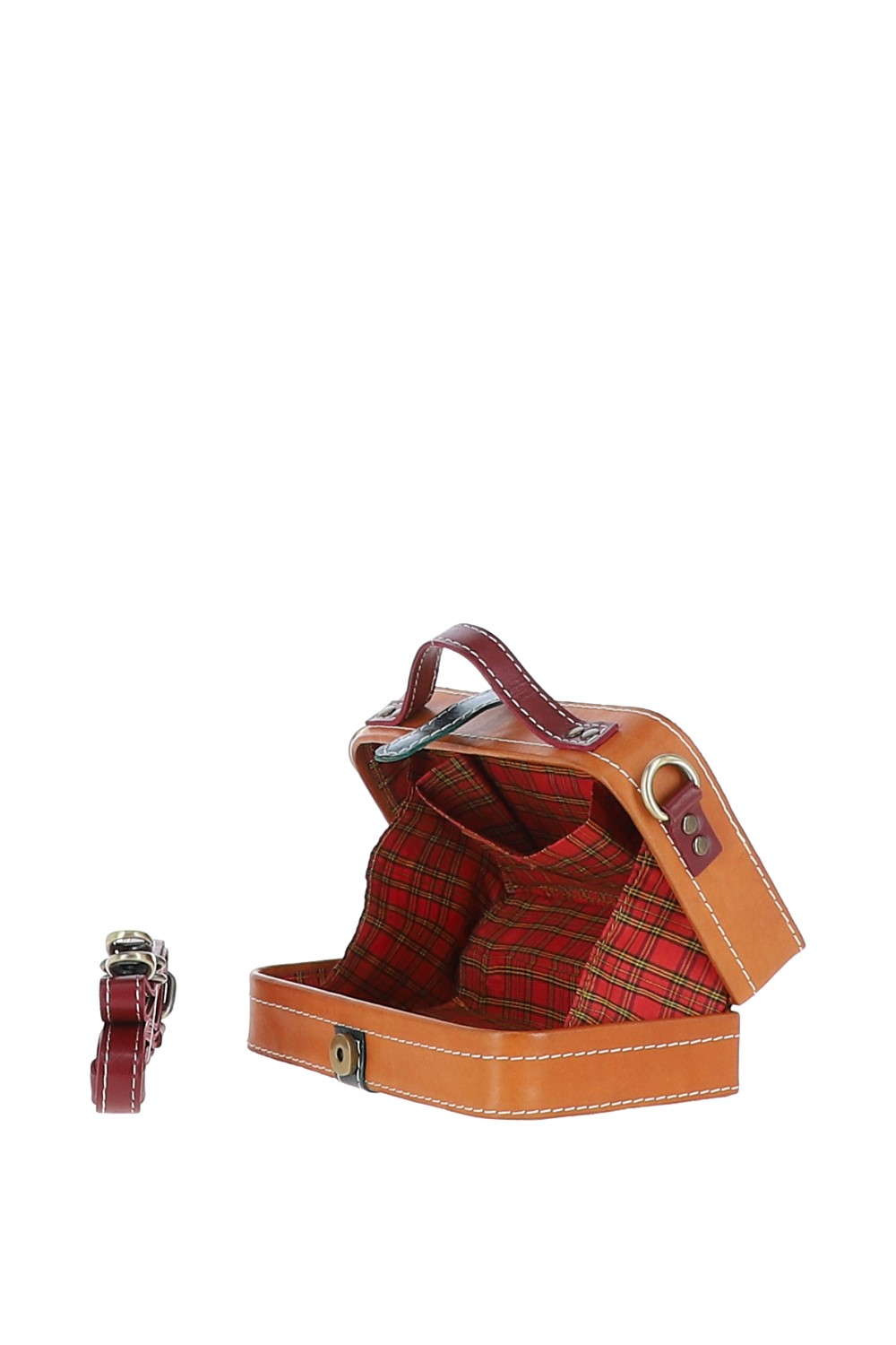 Tan 'Adelaide' Leather Shoulder Bag, Image 4 of 4