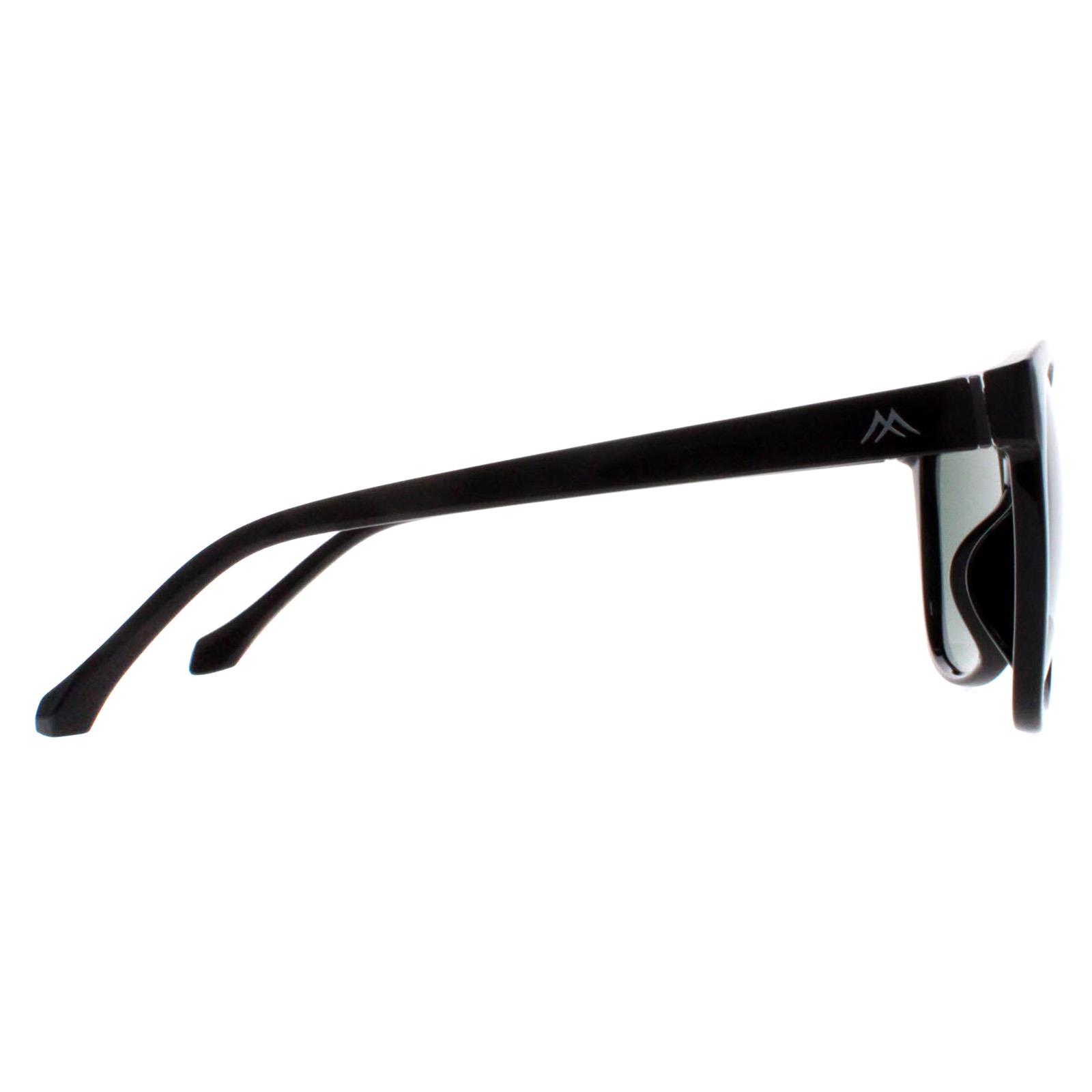 Black Cat Eye Shiny Black G15 Green Polarized MP74, Image 4 of 4