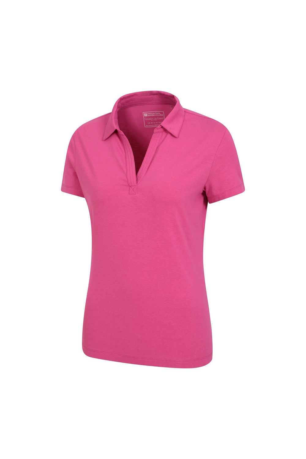 Pink UV Protection Polo Shirt, Image 3 of 4