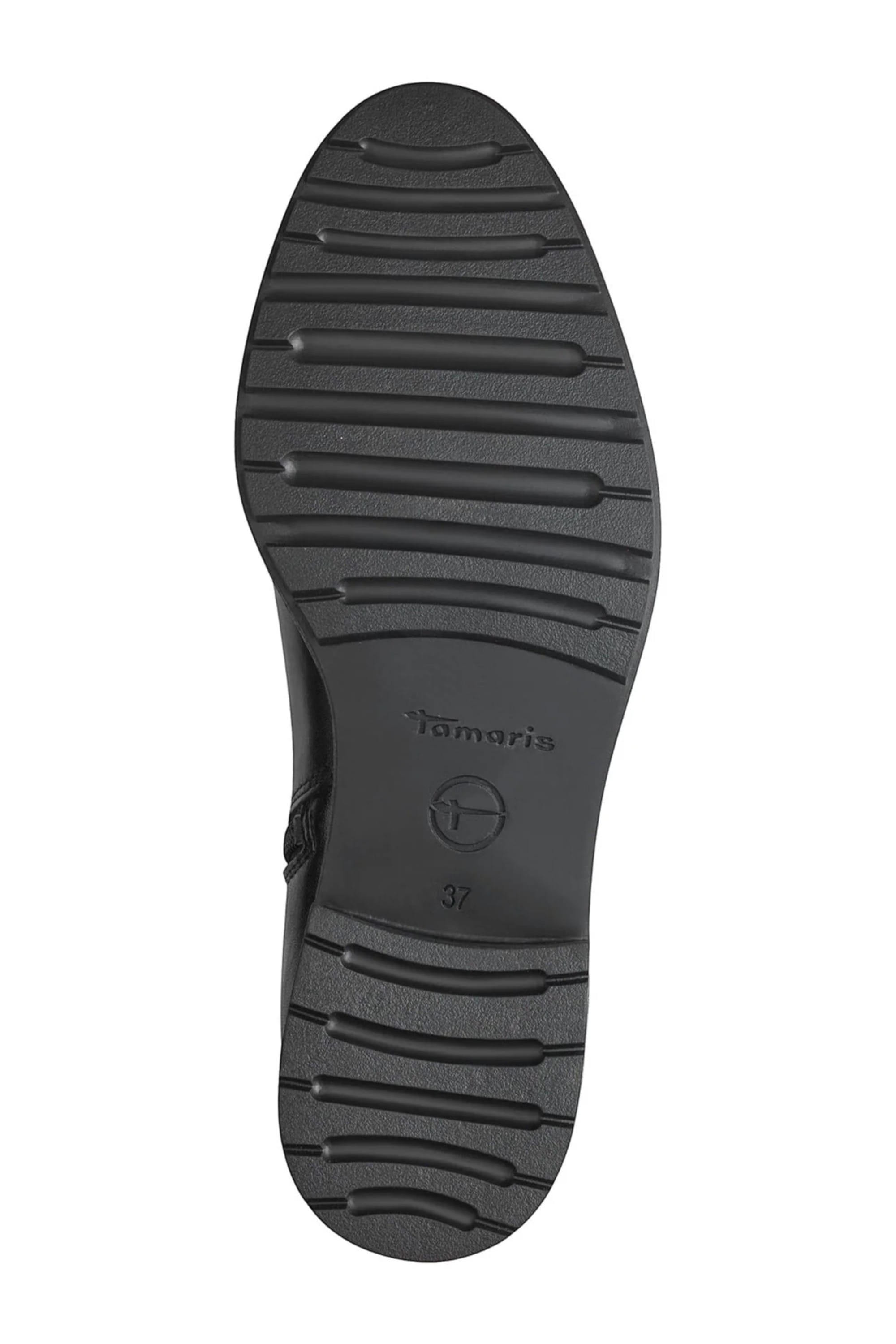 Black Tamaris Black Tamaris Womens Black Riding Boots, Image 6 of 7