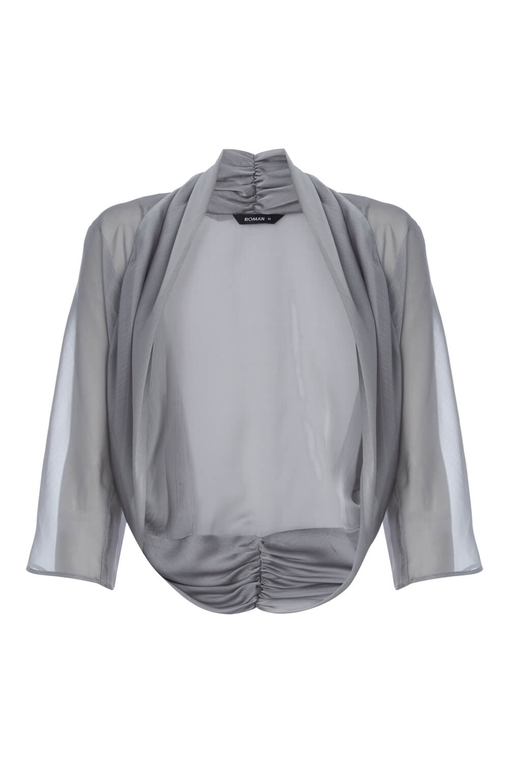 Grey Shimmer Bolero, Image 5 of 4