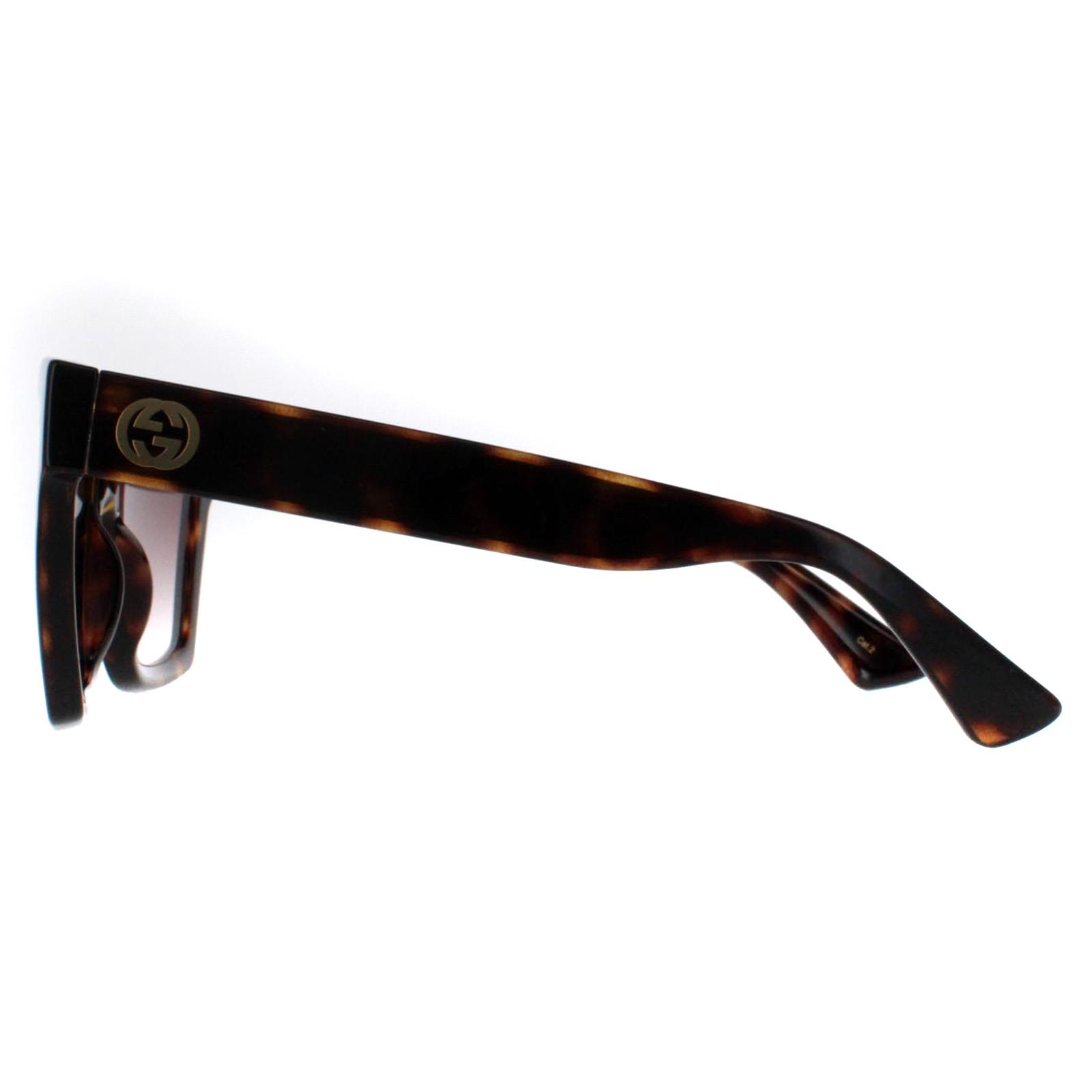 Brown Square Havana Brown Gradient GG1714S, Image 3 of 6